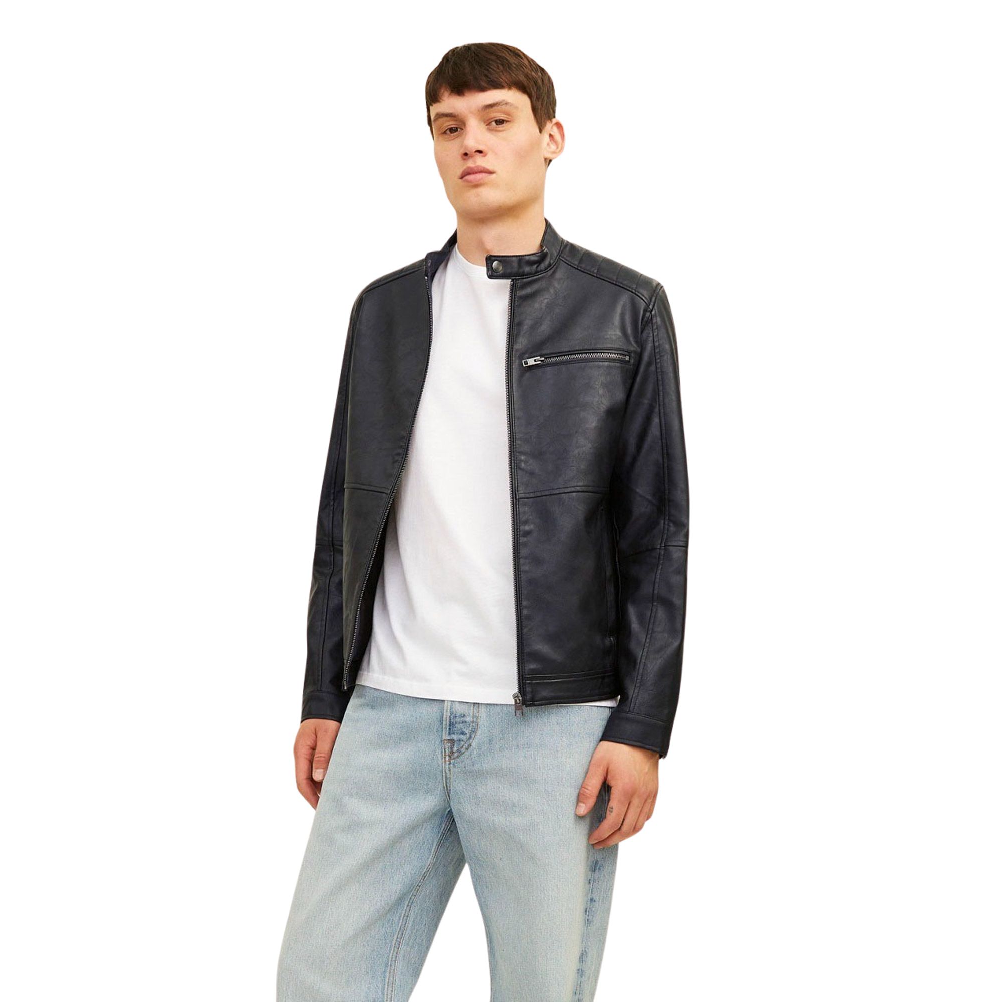 Jack & Jones Dylan Biker Jas Heren