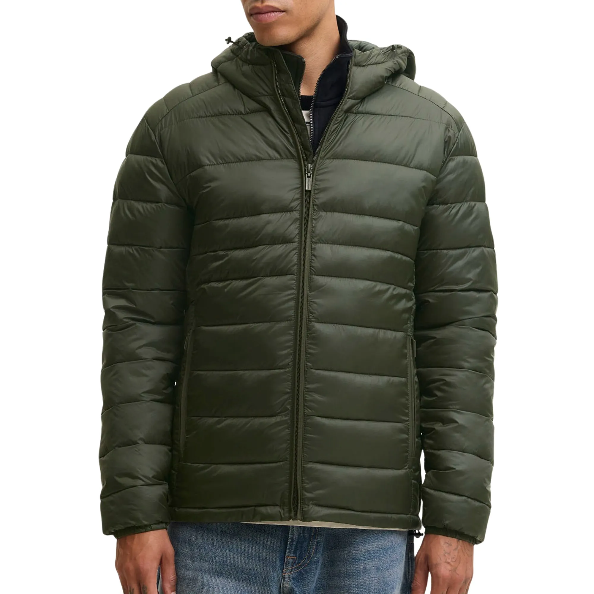 Manteau d&#039;hiver Jack &amp; Jones Kingsley Light Puffer Hood Hommes