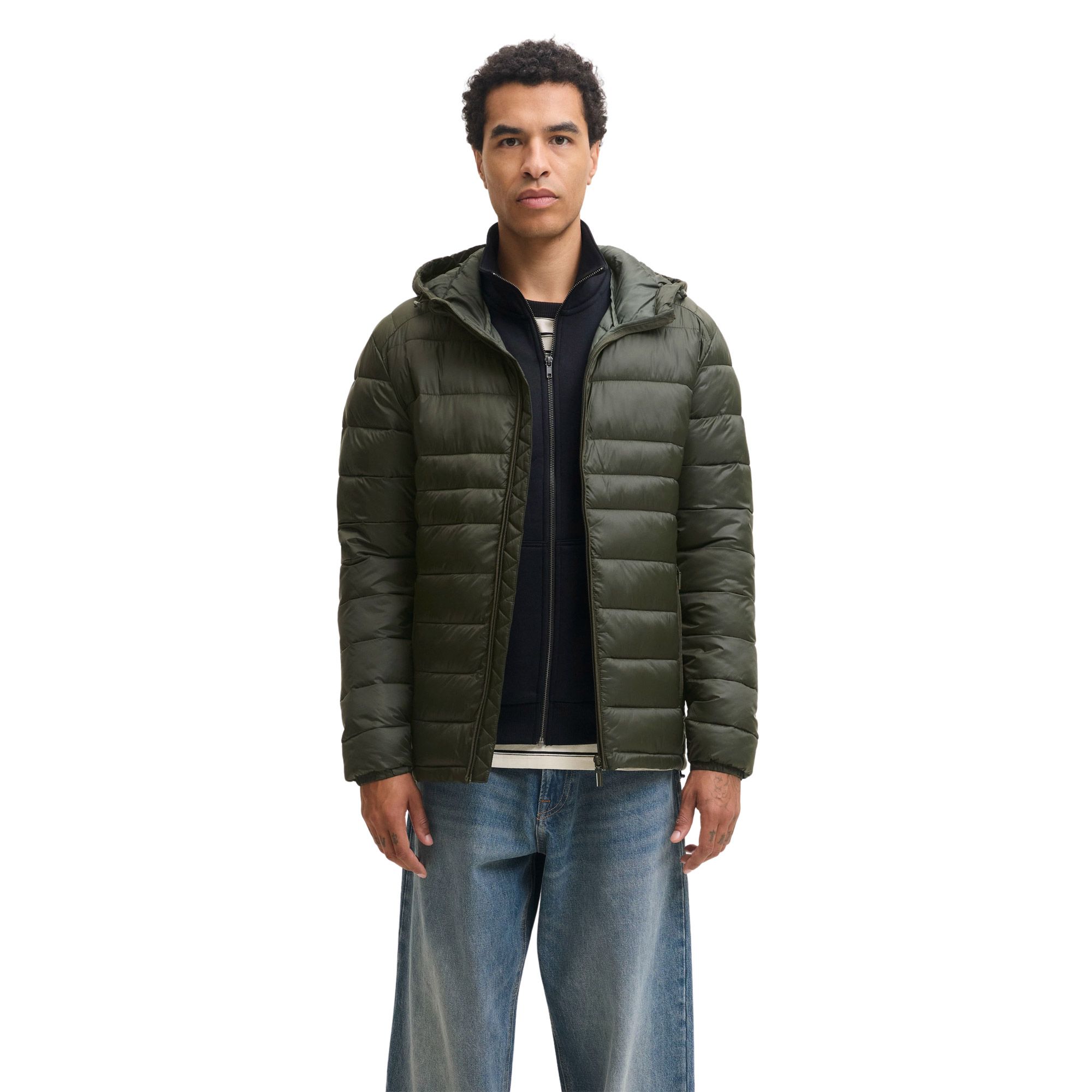 Manteau d'hiver Jack & Jones Kingsley Light Puffer Hood Hommes