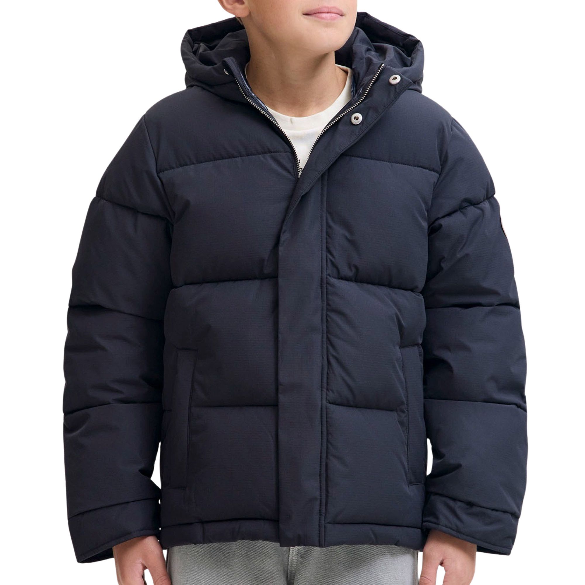 Jack &amp; Jones Orinwood Hood Puffer Winterjas Junior
