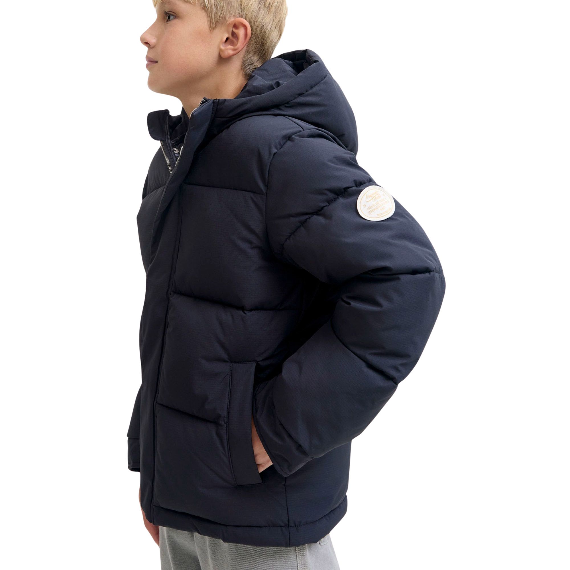 Jack & Jones Orinwood Hood Puffer Winterjas Junior