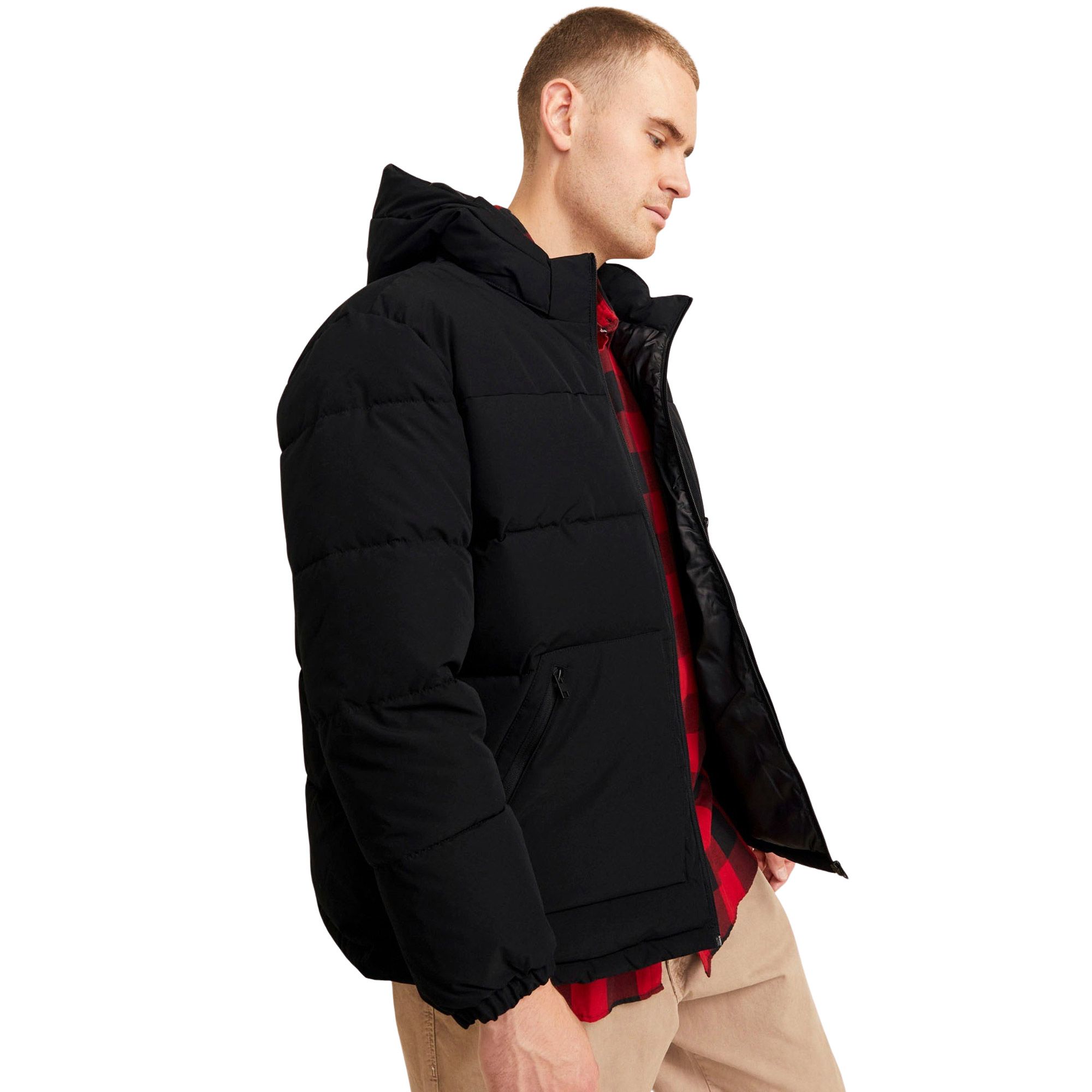 Manteau d'Hiver Jack & Jones Otto Puffer Hommes (plussize)