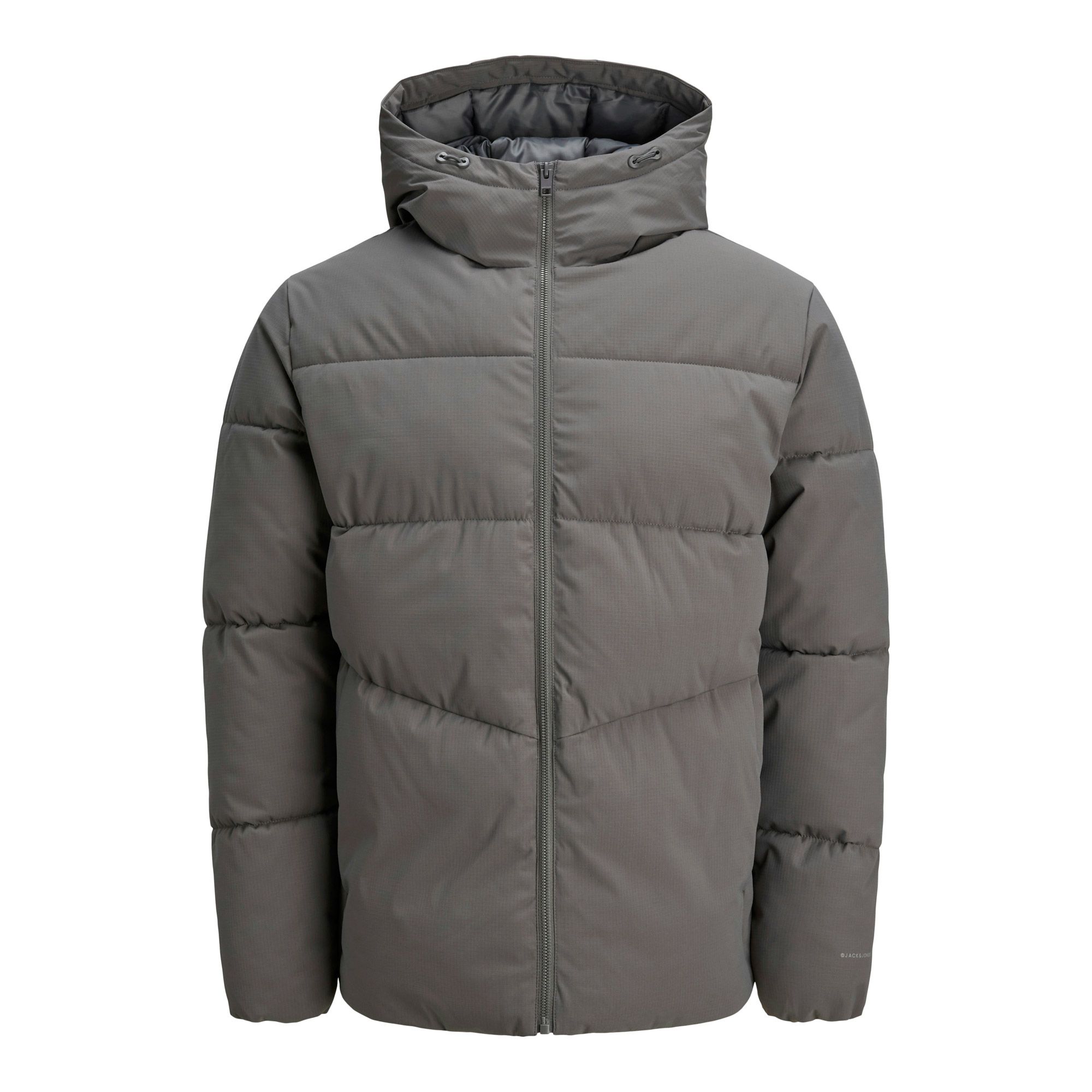 Jack & Jones Jjmason Puffer Jacket Sn Veste Matelassée Pour Homme, Gris Foncé, L
