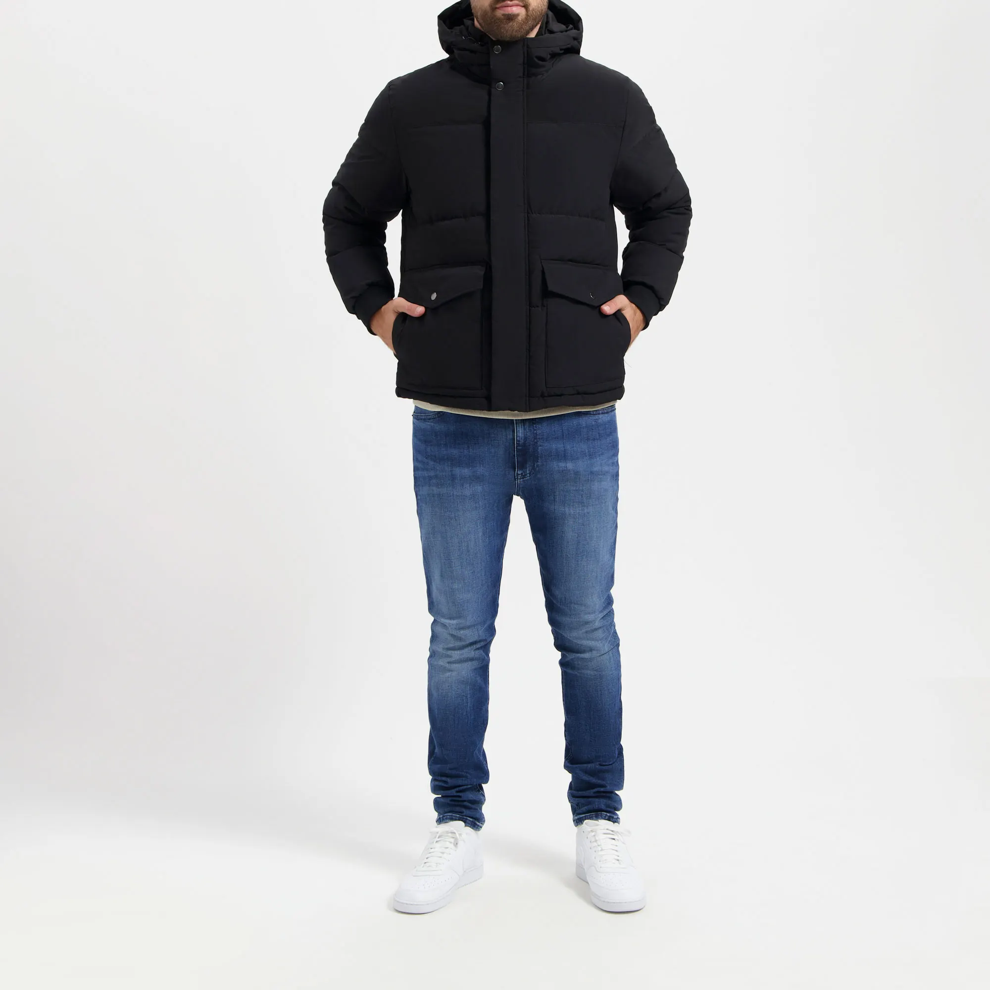 Jack & Jones David Winter Steppjacke Herren