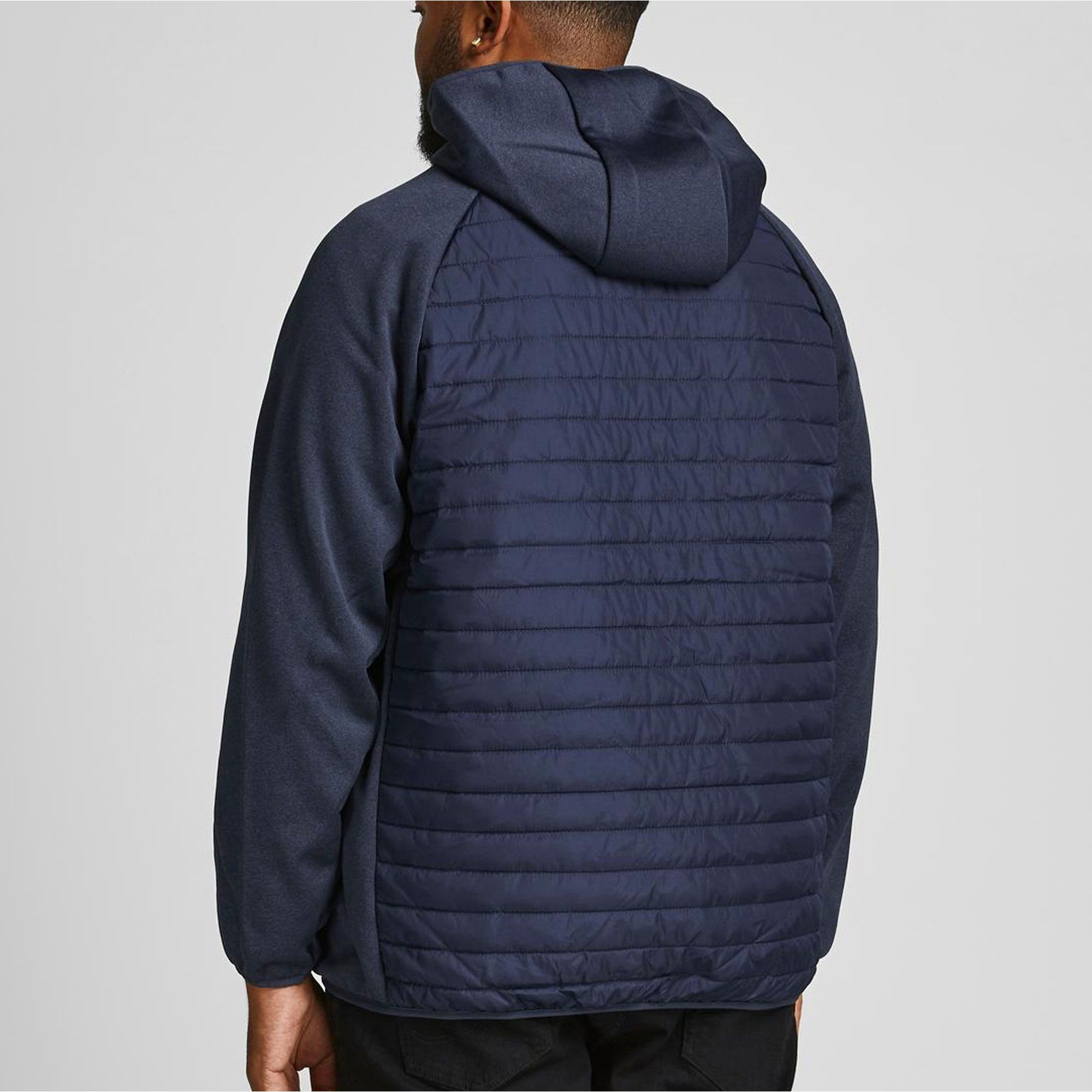 Jack & Jones Multi Quilted Jas Heren (plussize)