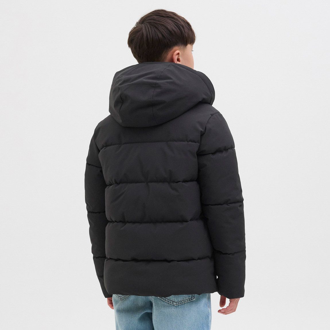 Jack & Jones Global Hooded Puffer Winterjas Junior