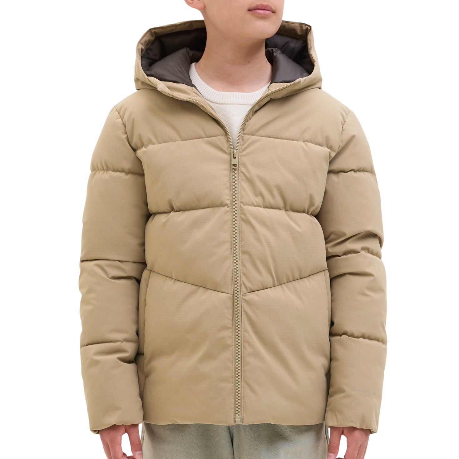 Jack &amp; Jones Global Hooded Puffer Winterjas Junior