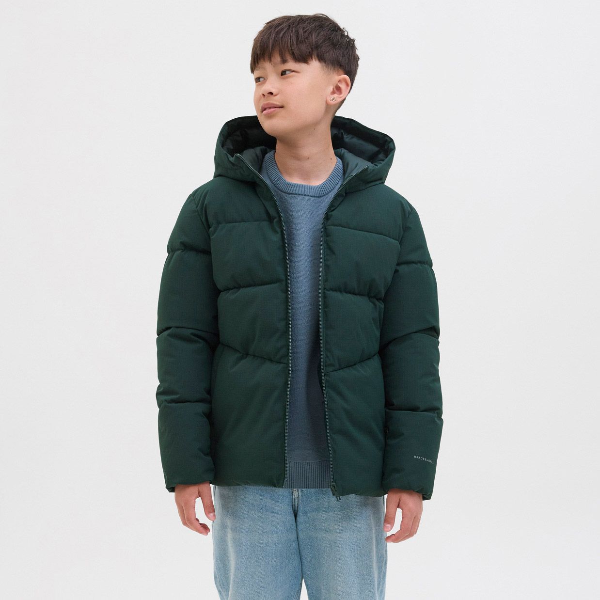 Manteau d'hiver Jack & Jones Global Hooded Puffer Enfants