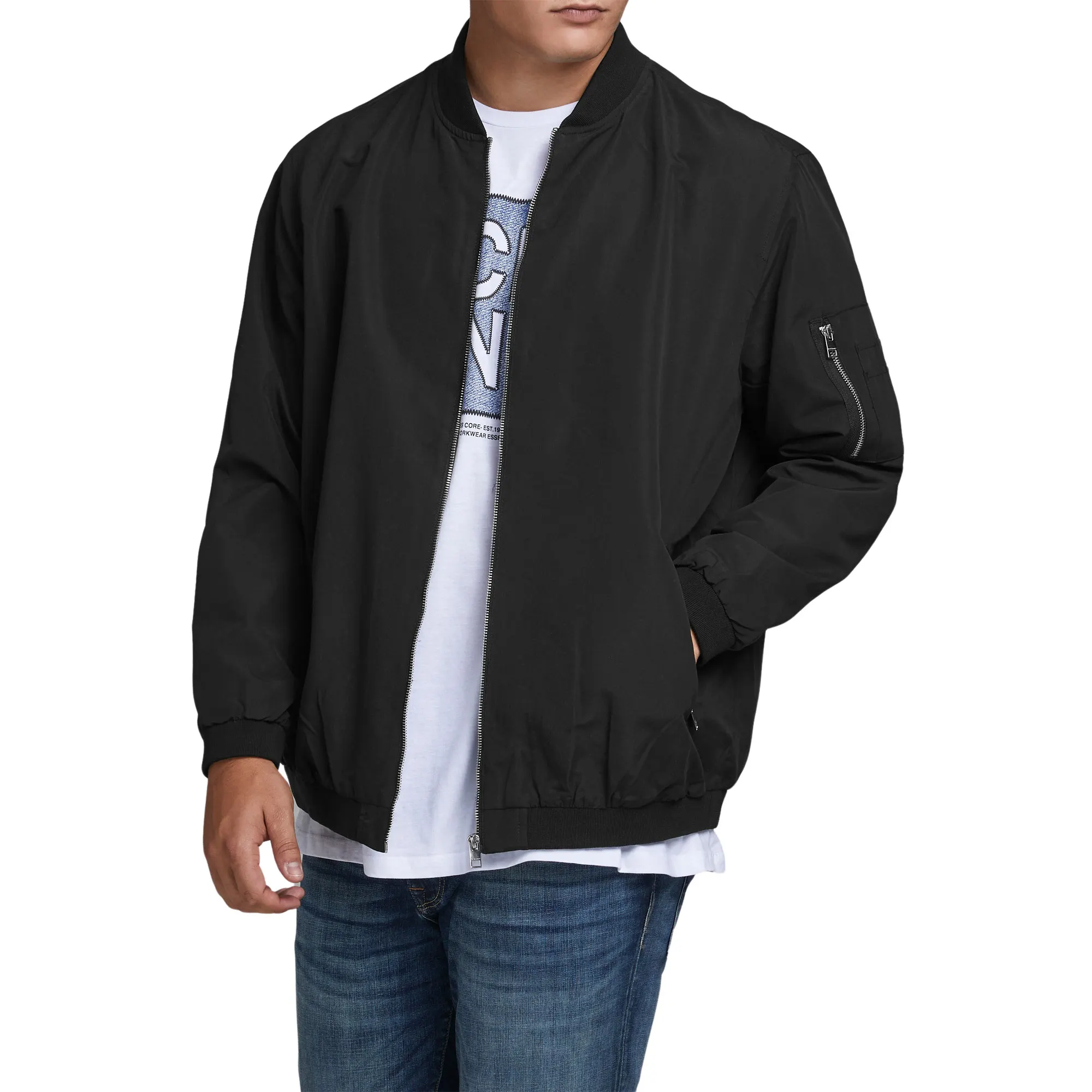 Jack & Jones Essentials Rush Bomberjas Heren (plussize)