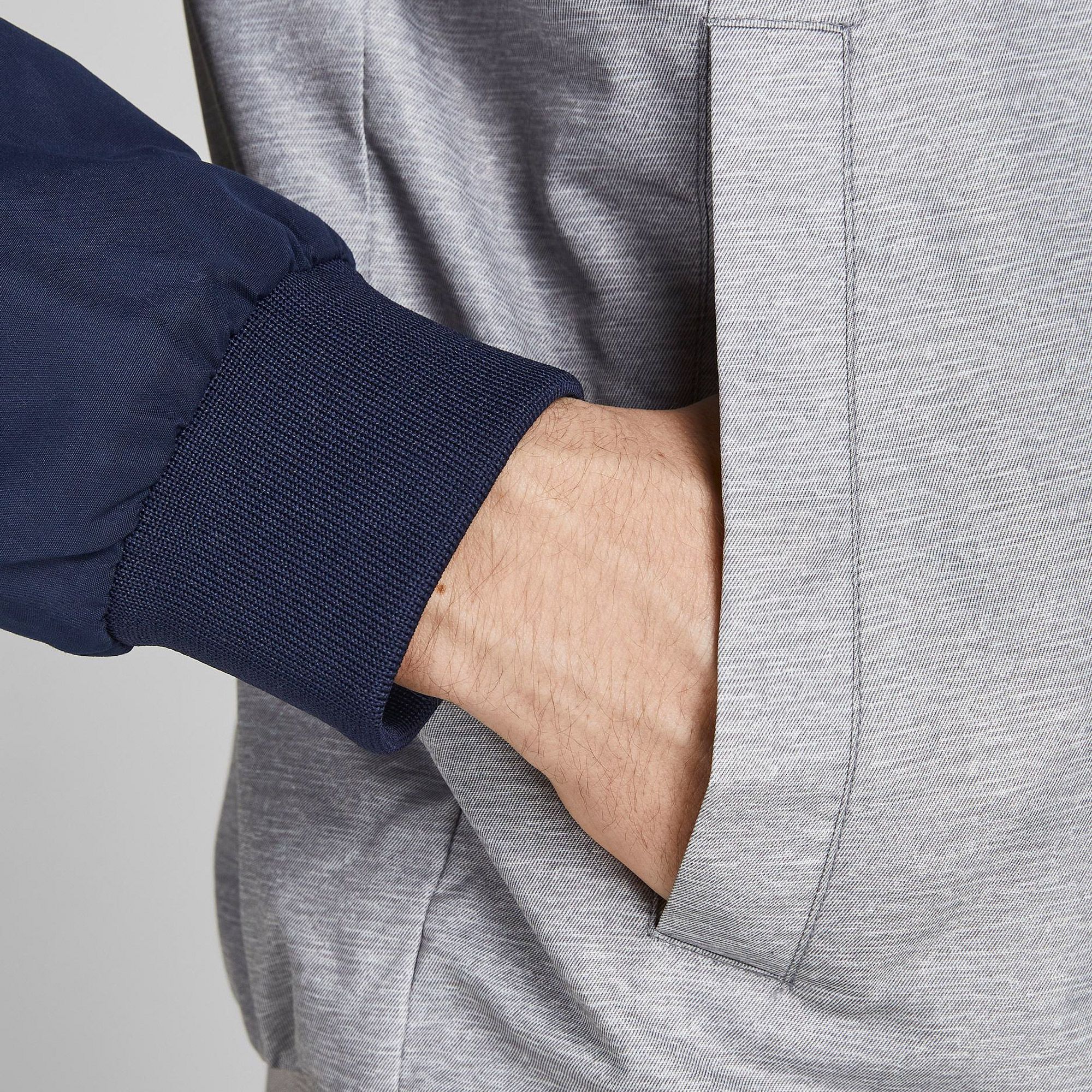 Jack & Jones Rush Blocking Hood Bomber Jack Heren