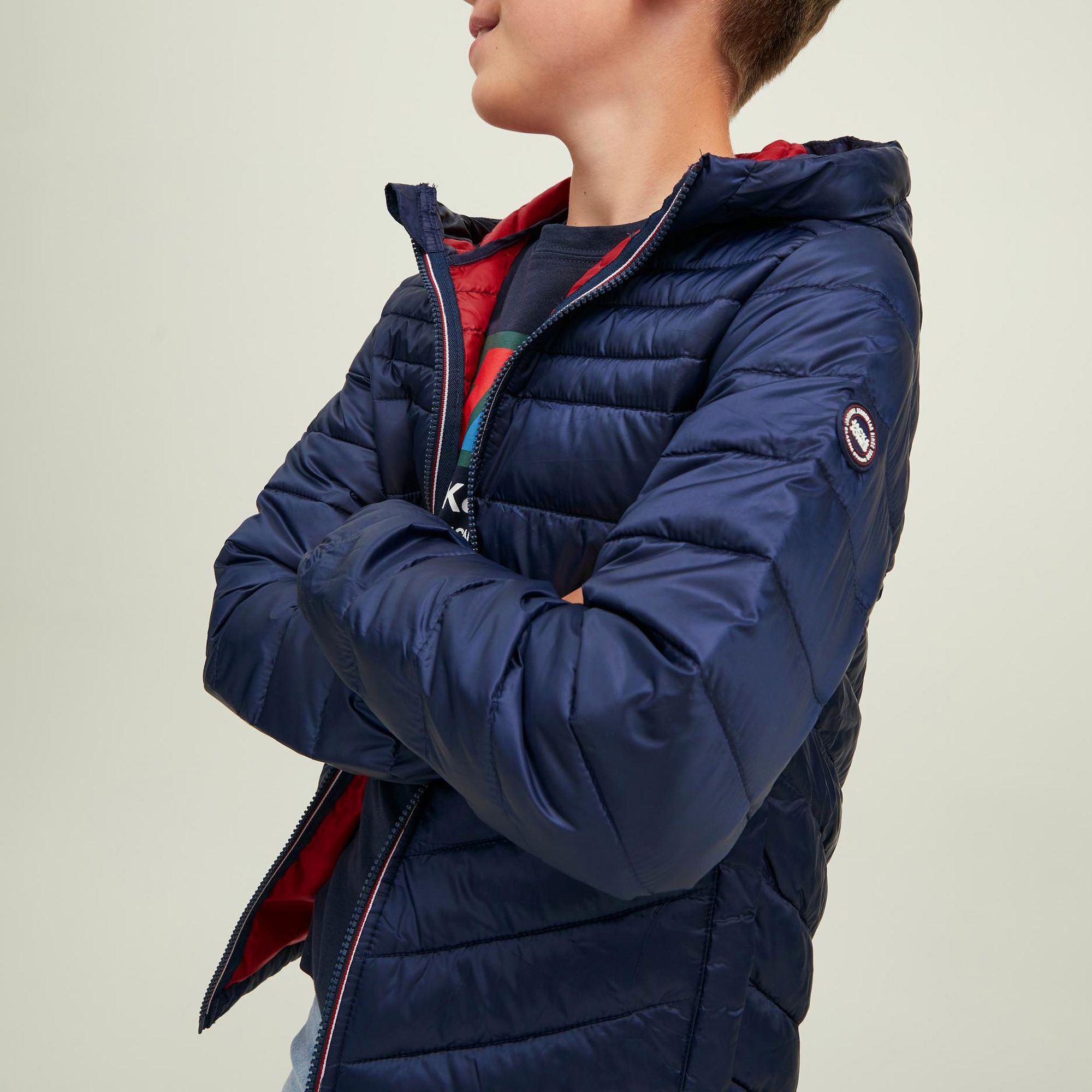 Jack & Jones Hero Puffer Hood Jas Junior