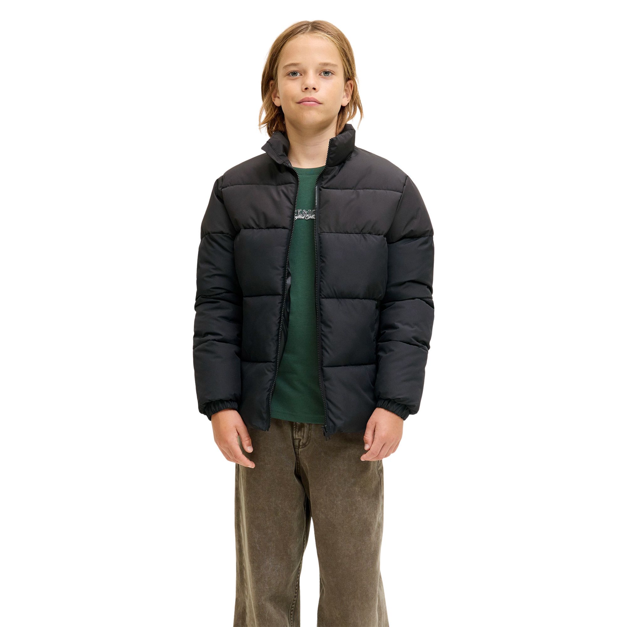 Jack & Jones Maze Puffer Collar Winterjas Junior