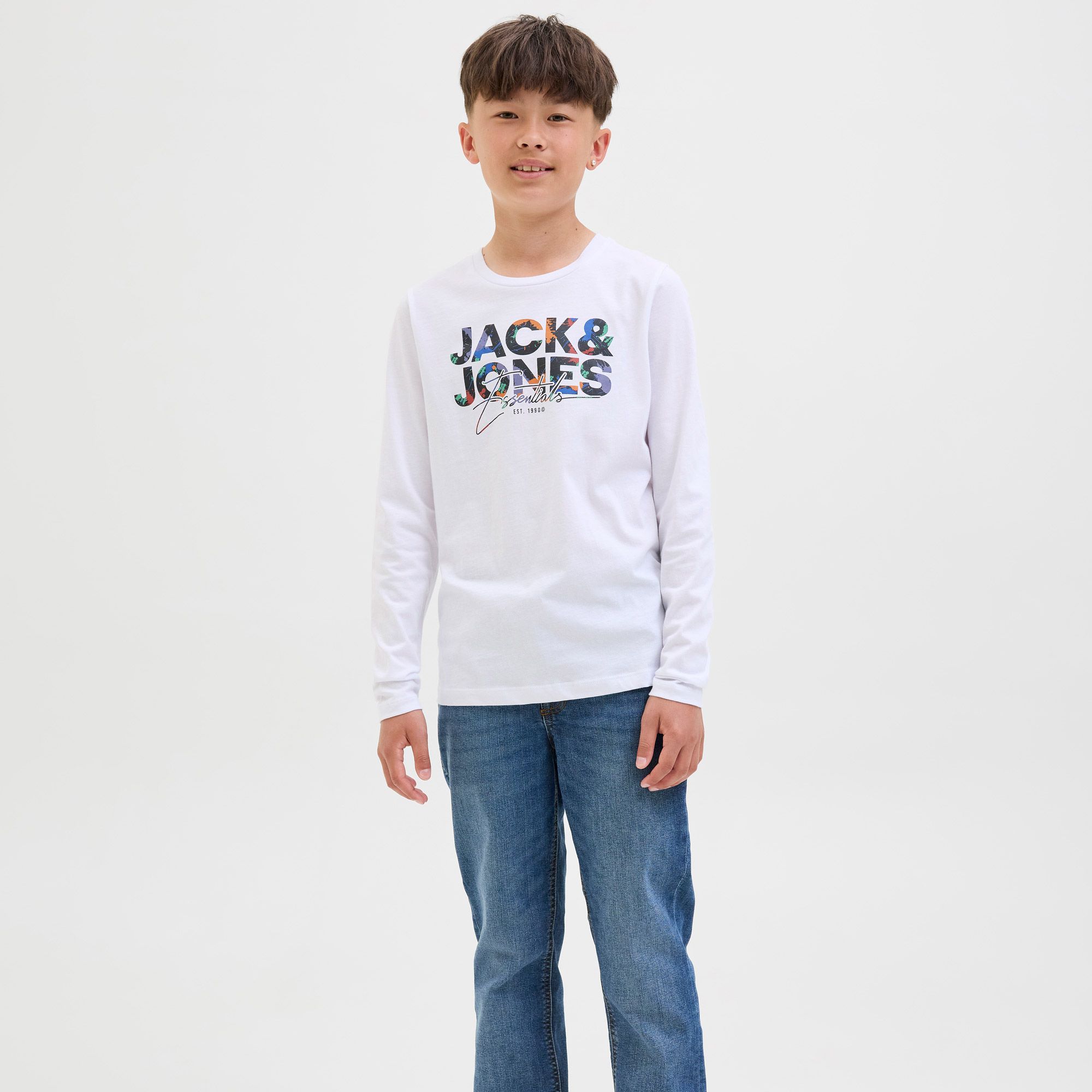 Jeans Garçon Jack & Jones Junior - Coupe Classique - Qualité Danoise