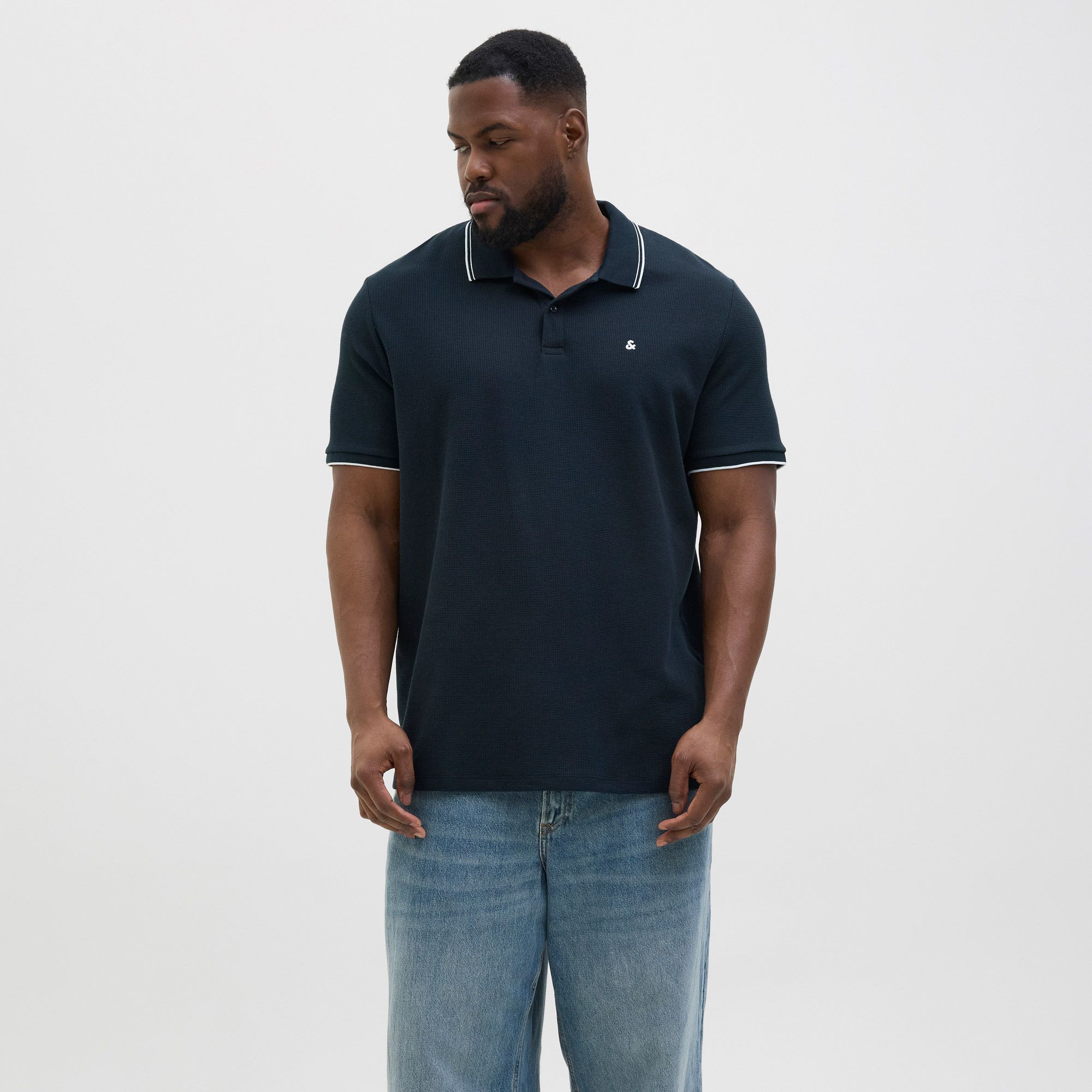 Jack & Jones Austin Polo Heren (plussize) 