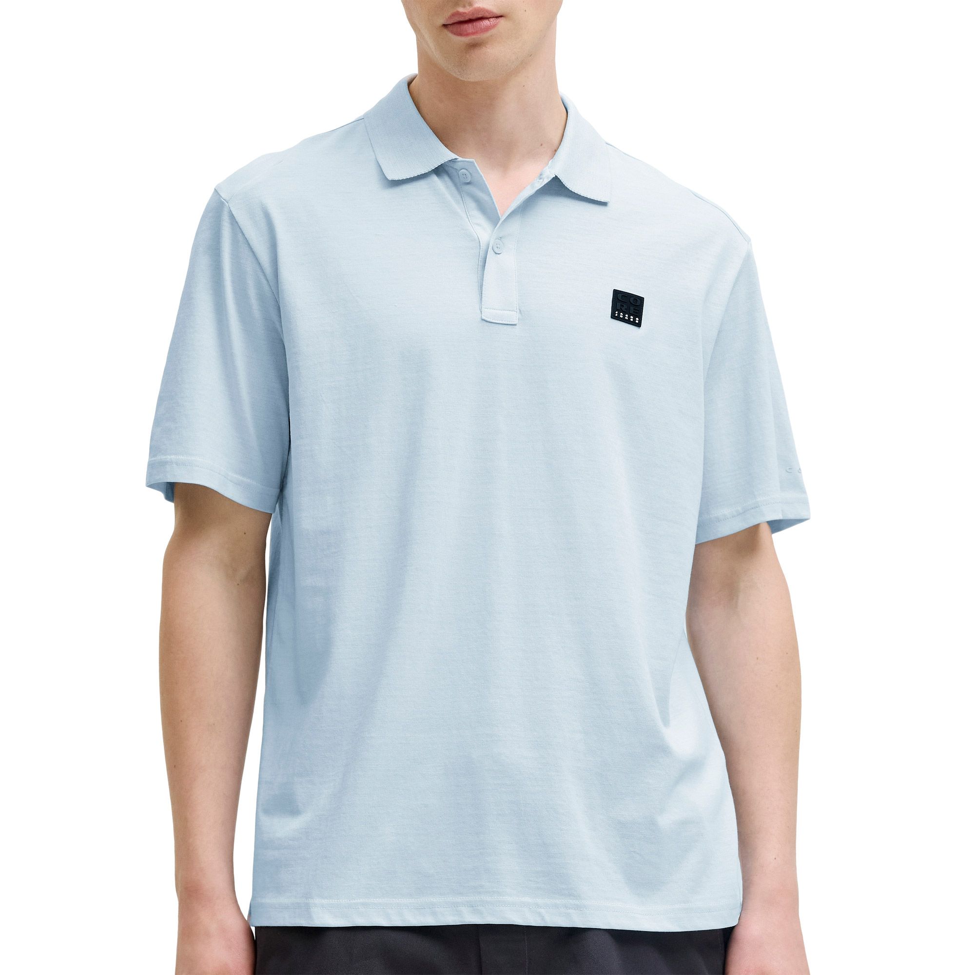 Jack & Jones Puffer Crew Neck SS Polo Heren