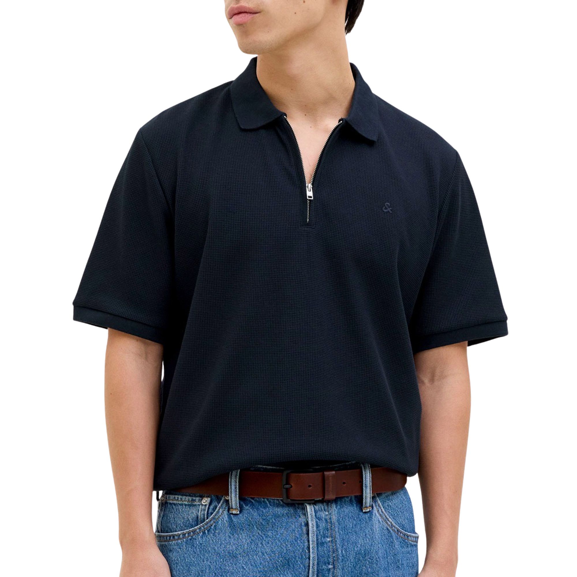 Jack & Jones Austin Zip Polo Heren