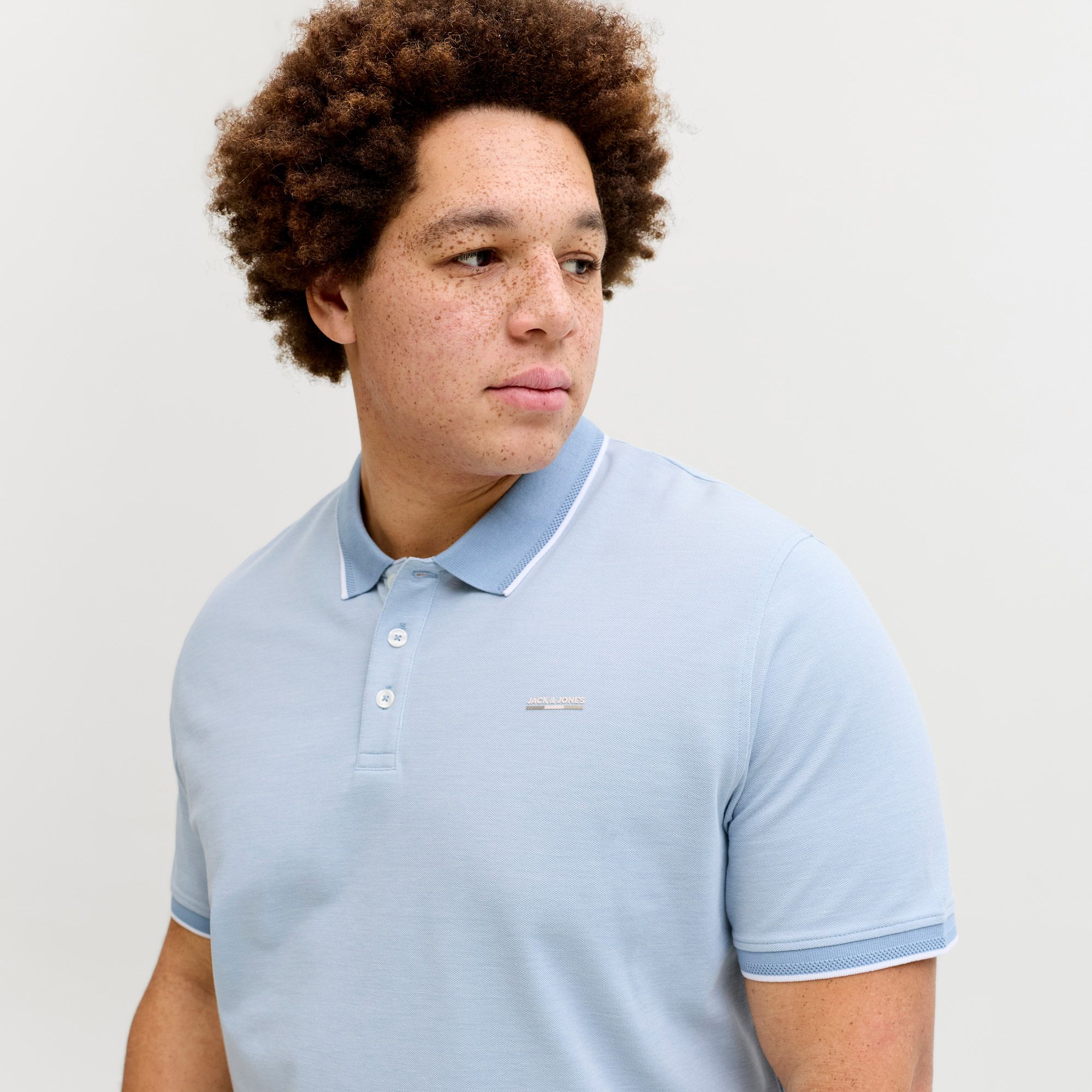 Jack & Jones Blu Alves SS Polo Heren (plussize)