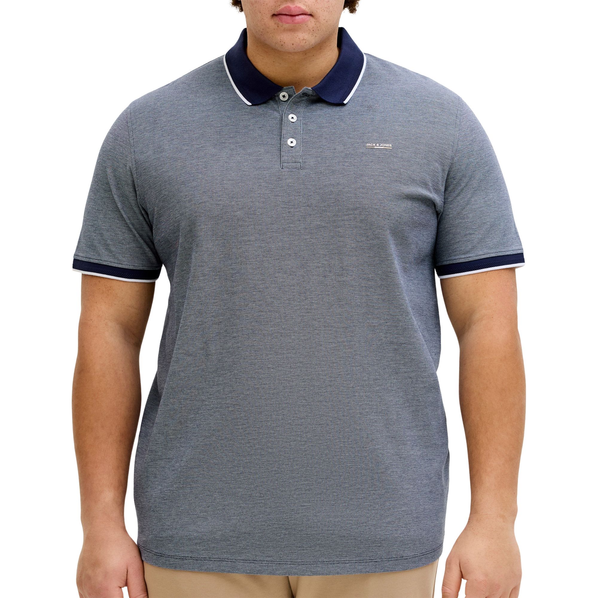 Jack & Jones Blu Alves SS Polo Heren (plussize)