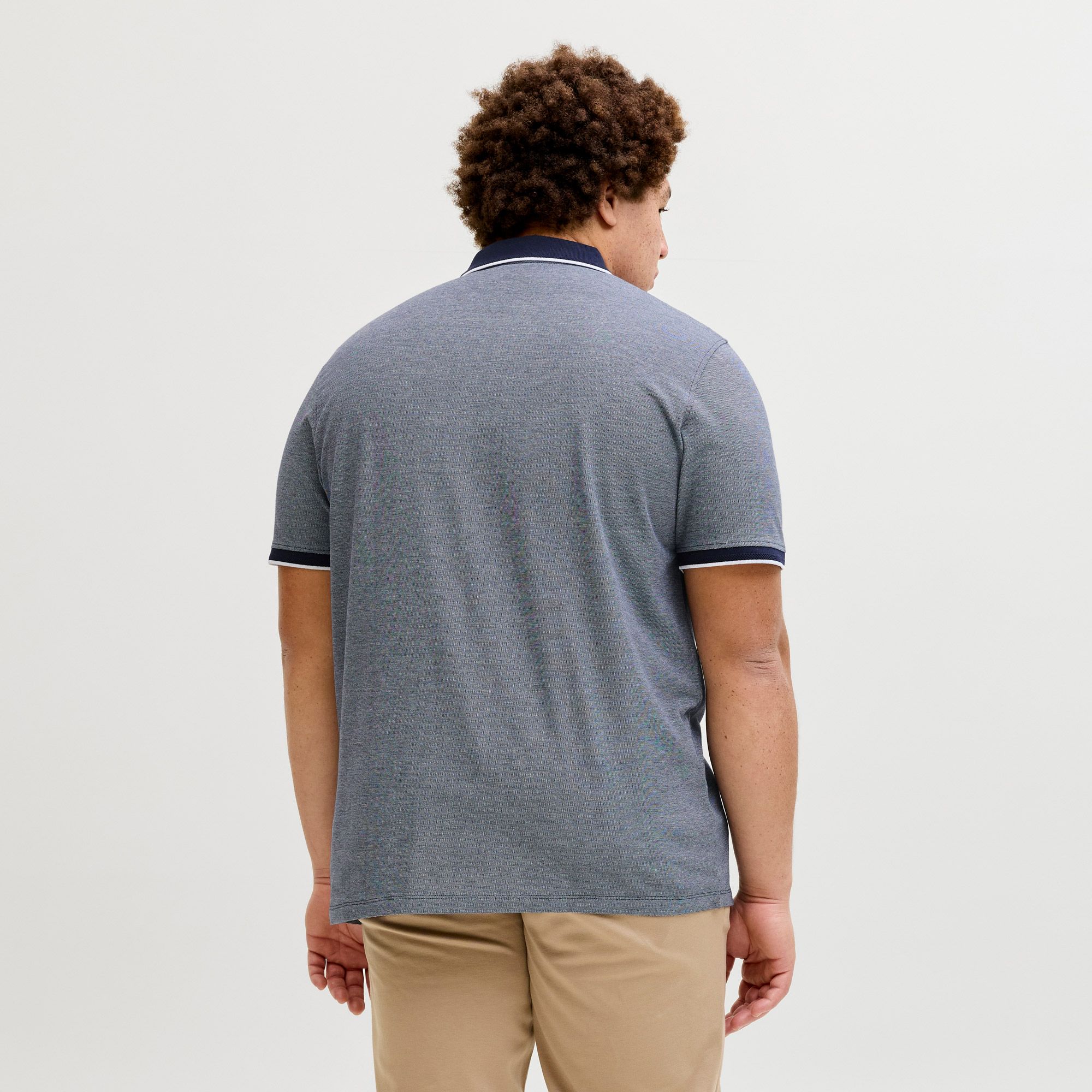 Jack & Jones Blu Alves SS Polo Heren (plussize)
