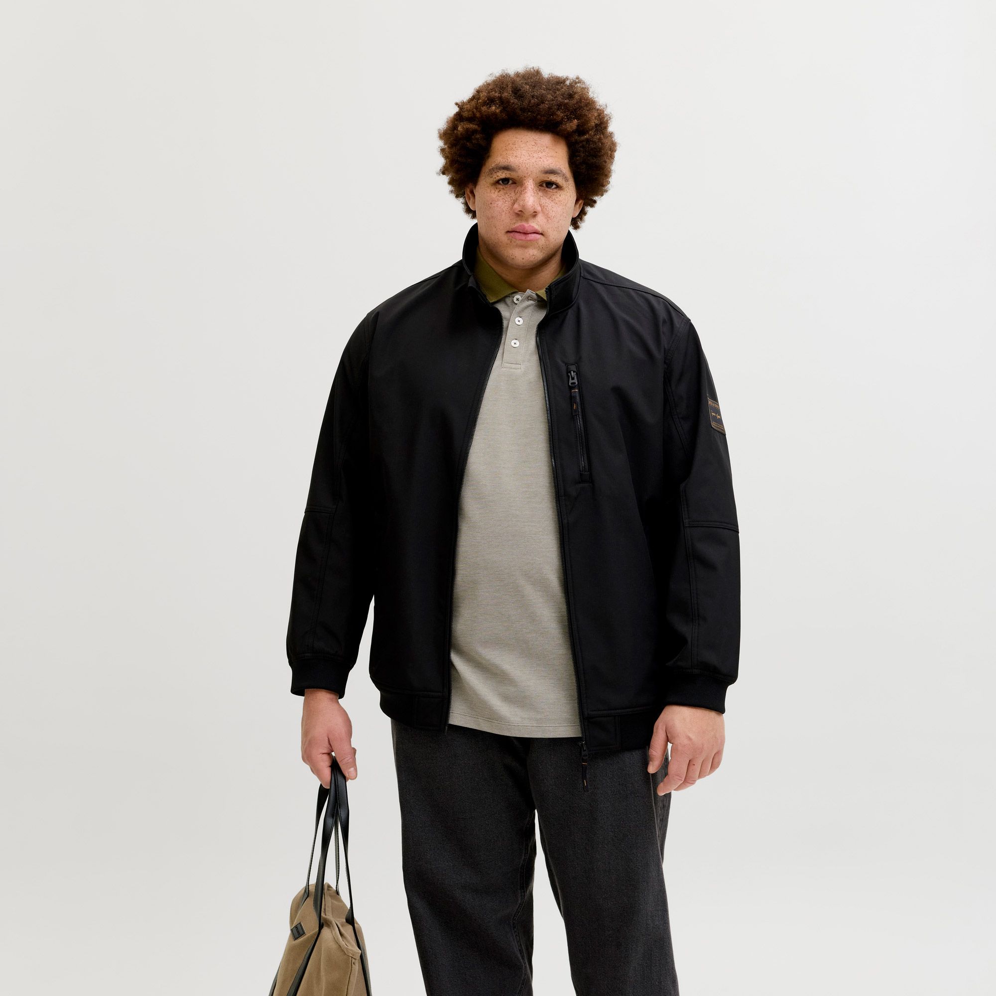 Jack & Jones Blu Alves SS Polo Heren (plussize)