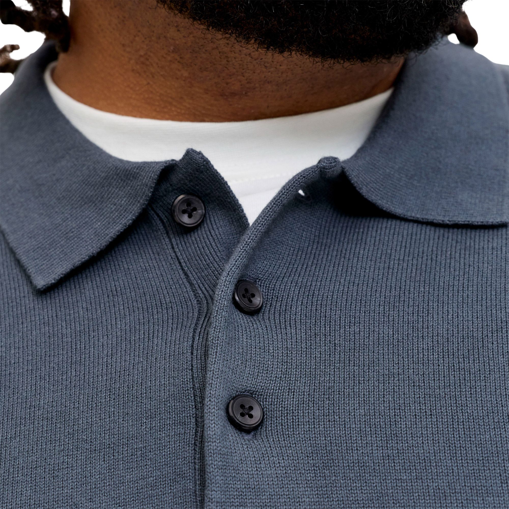 Jack & Jones Basic Knit LS Polo Heren (plussize)