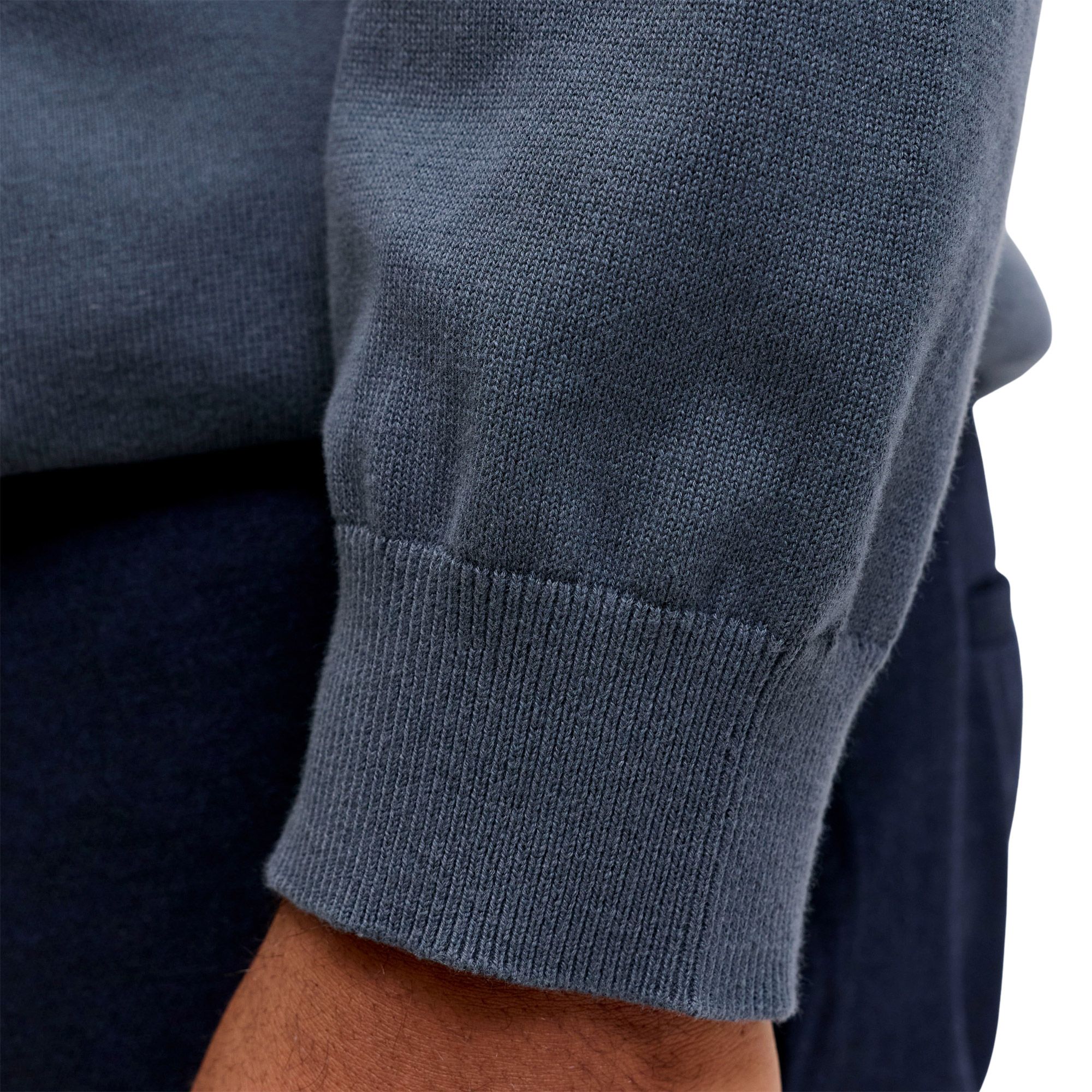 Jack & Jones Basic Knit LS Polo Heren (plussize)