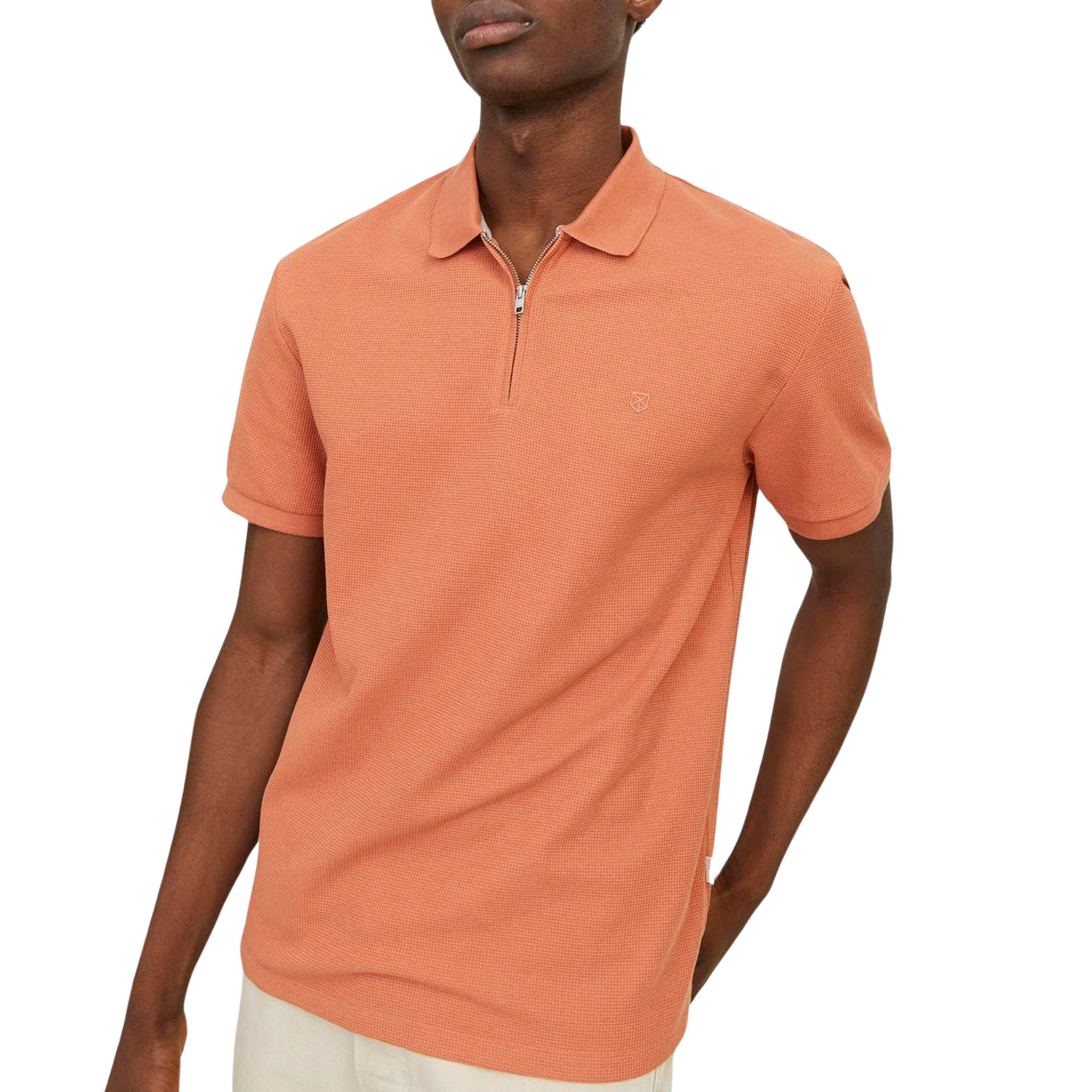 Jack & Jones Johnny Half Zip Polo Heren