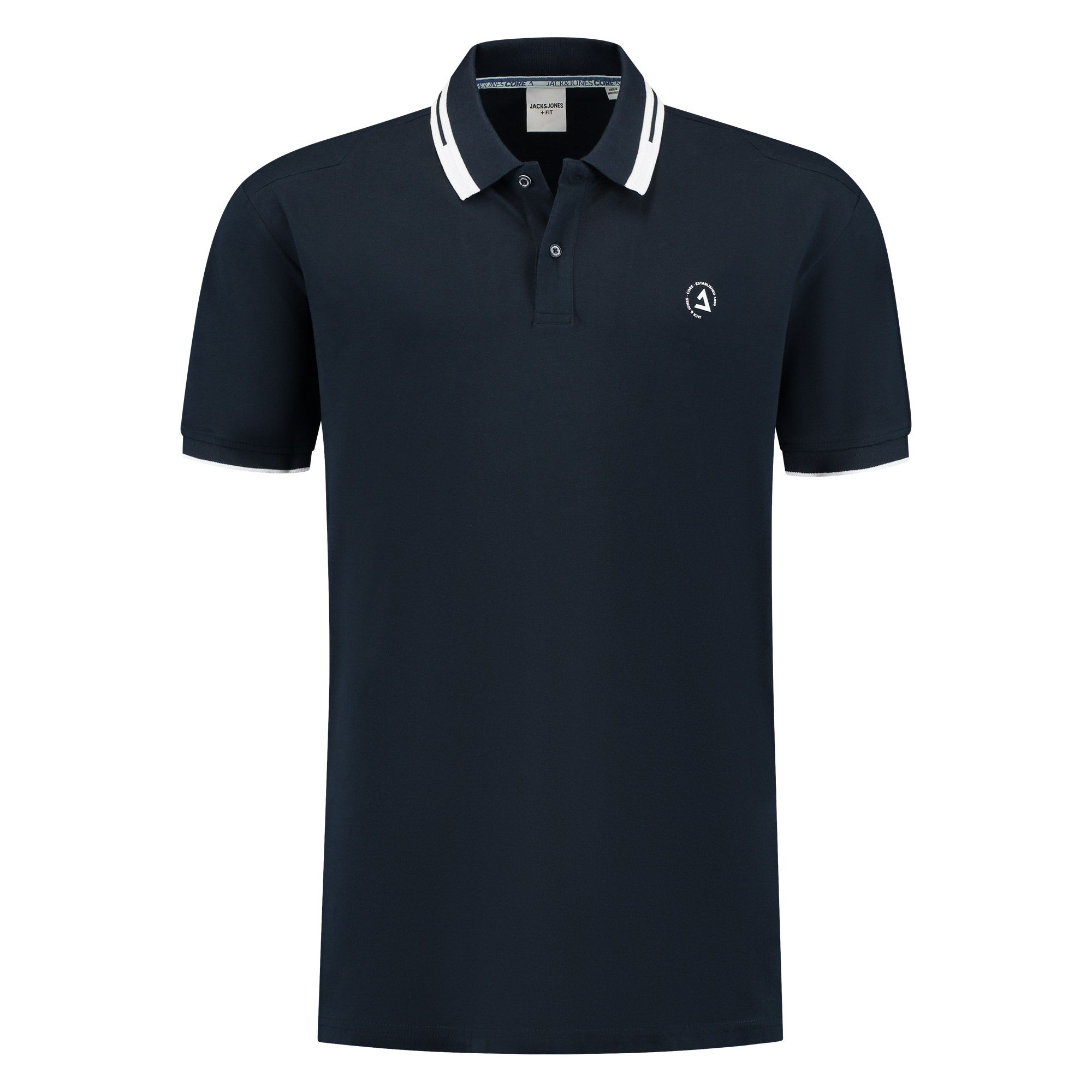 Jack & Jones Core Hass Logo Polo Heren (plussize)