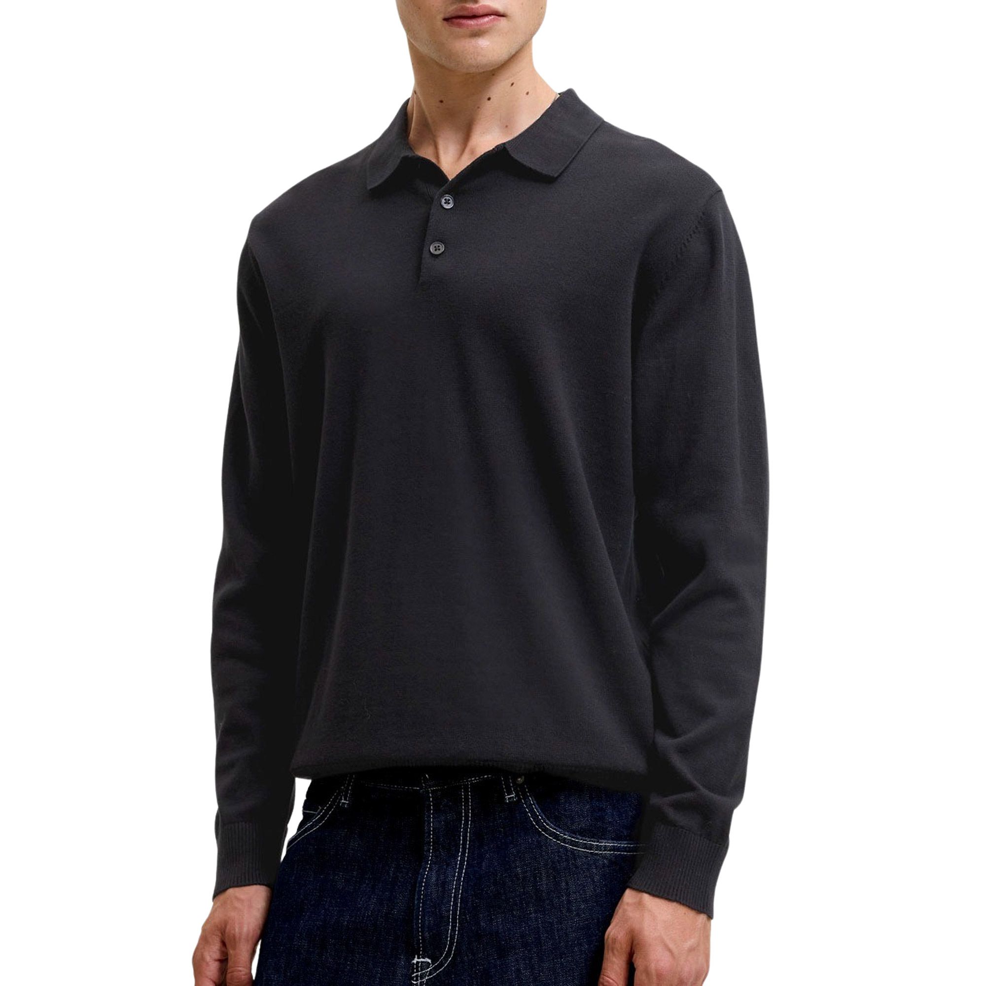 Jack & Jones Basic Knit LS Polo Men