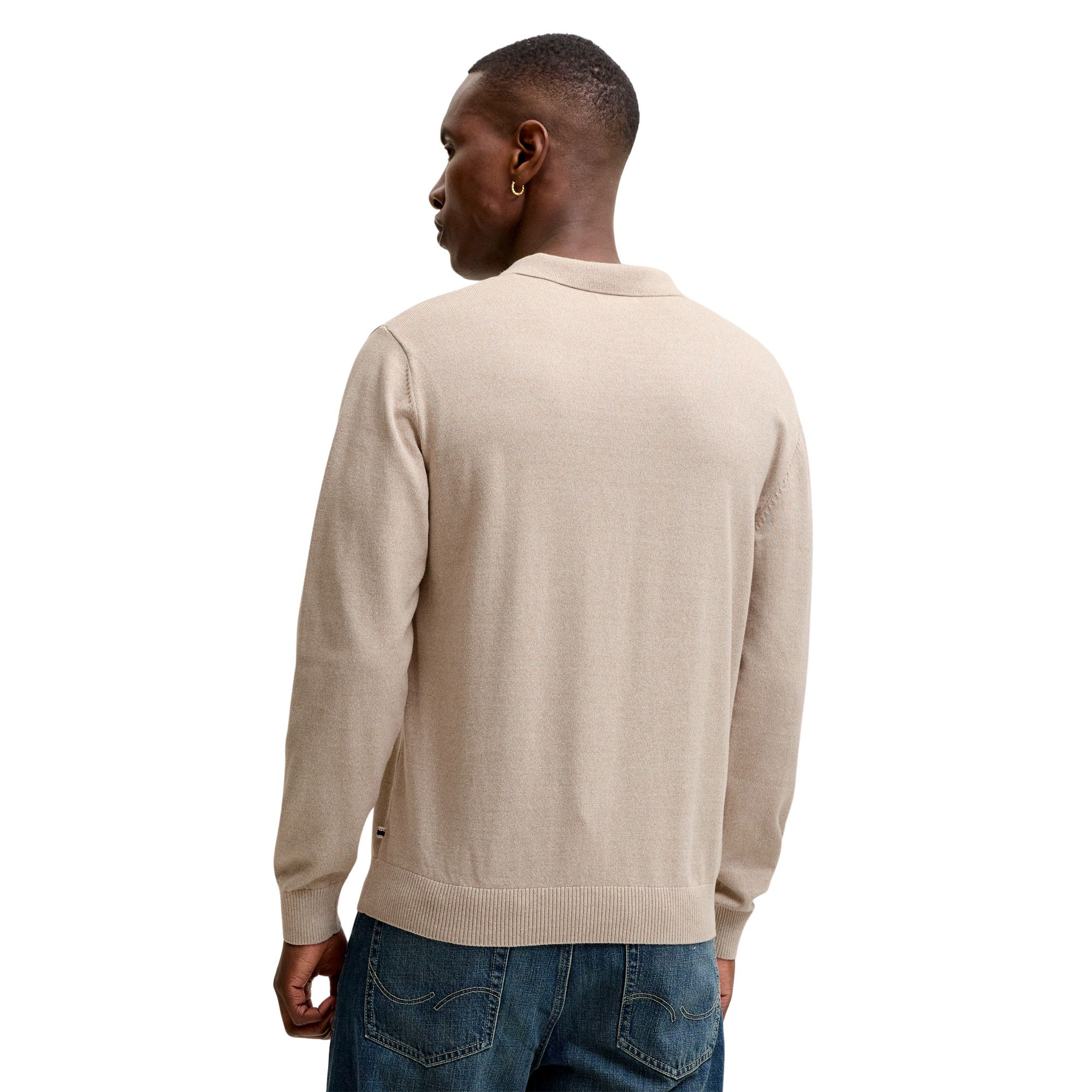 Polo Jack & Jones Basic Knit LS Hommes