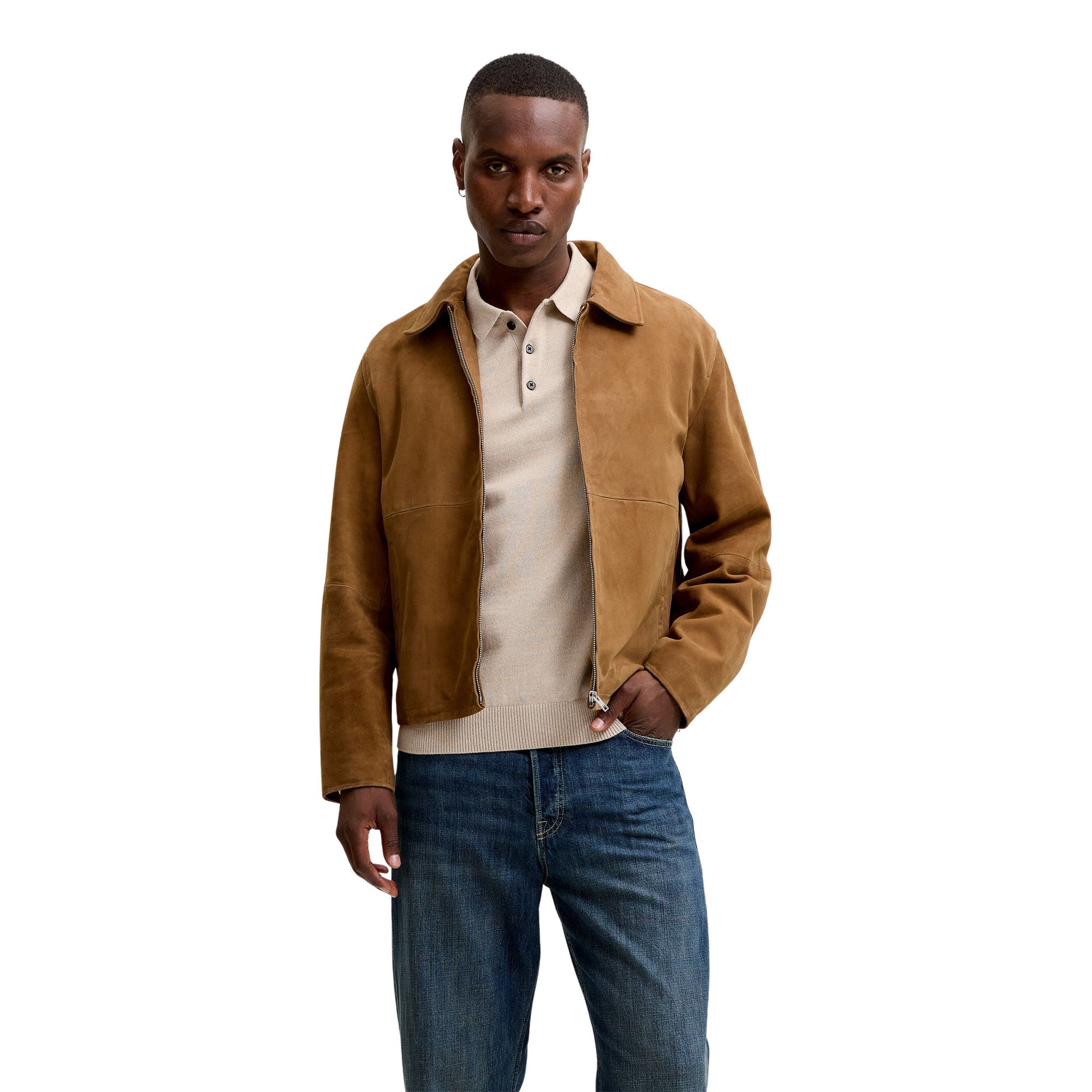 Polo Jack & Jones Basic Knit LS Hommes