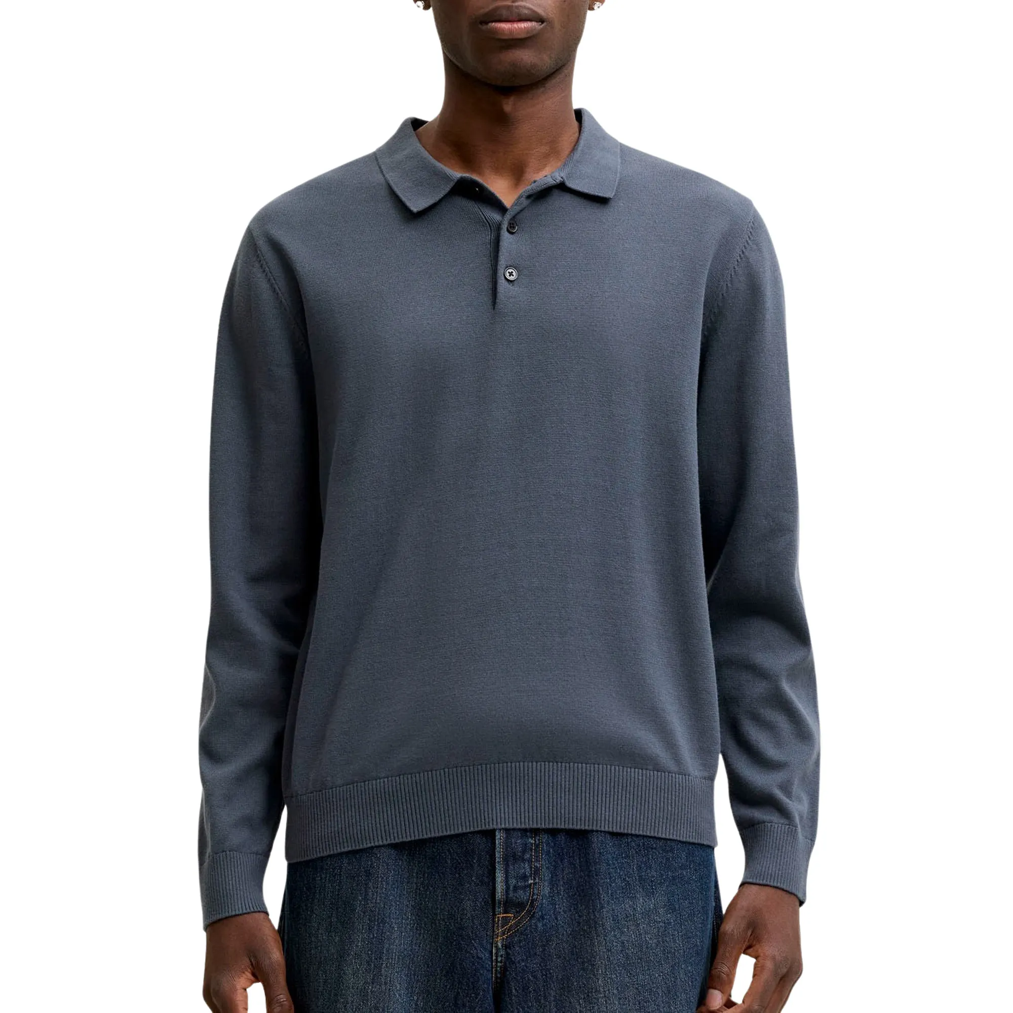 Polo Jack &amp; Jones Basic Knit LS Hommes
