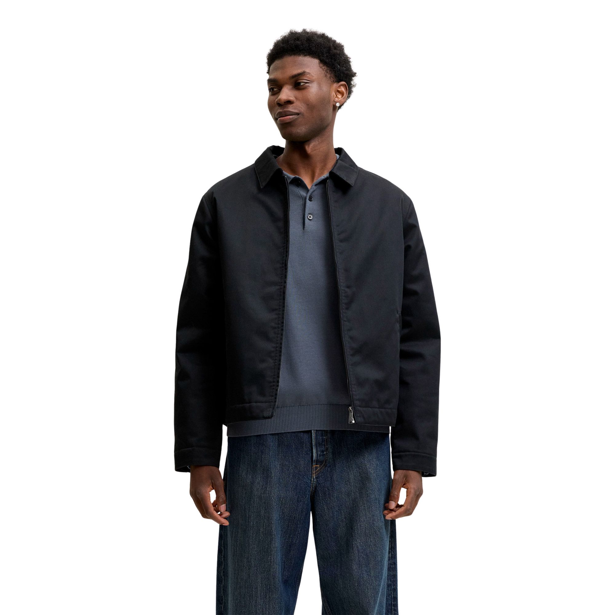 Polo Jack & Jones Basic Knit LS Hommes