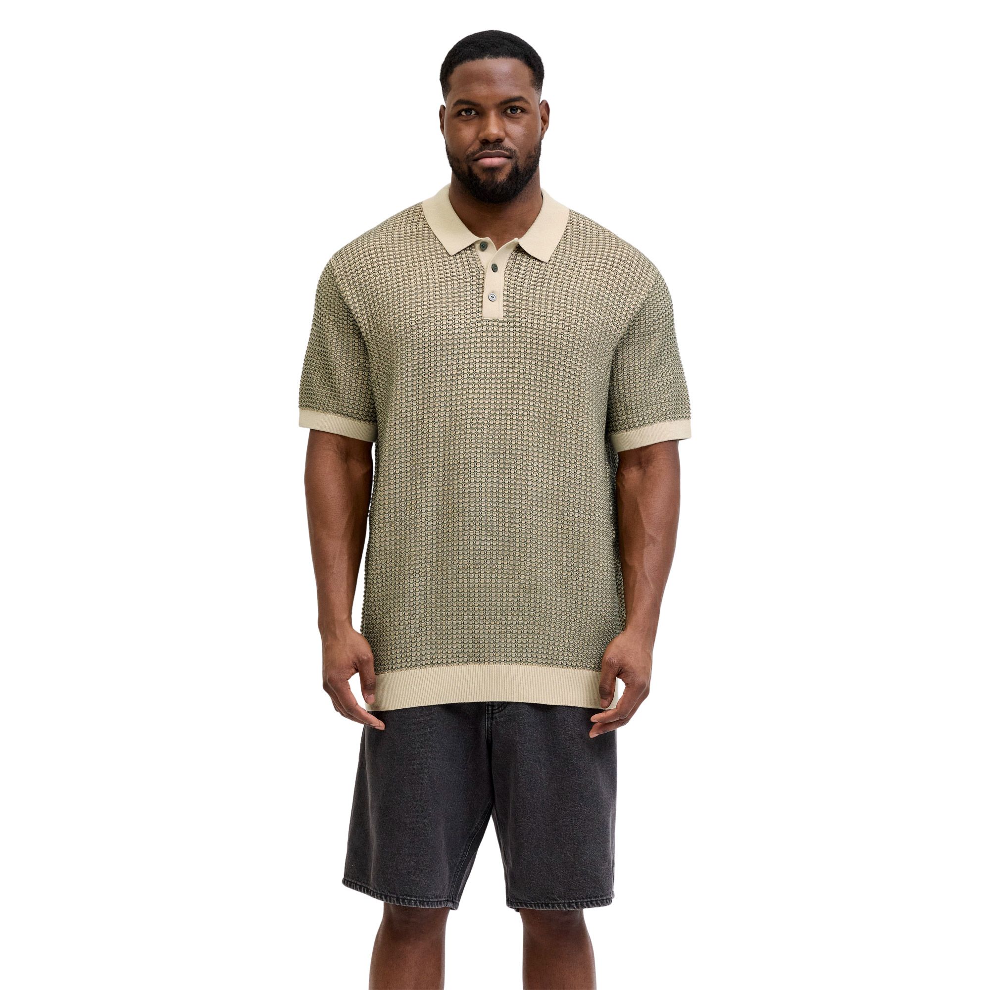 Jack & Jones Kingsley Knit Polo Heren