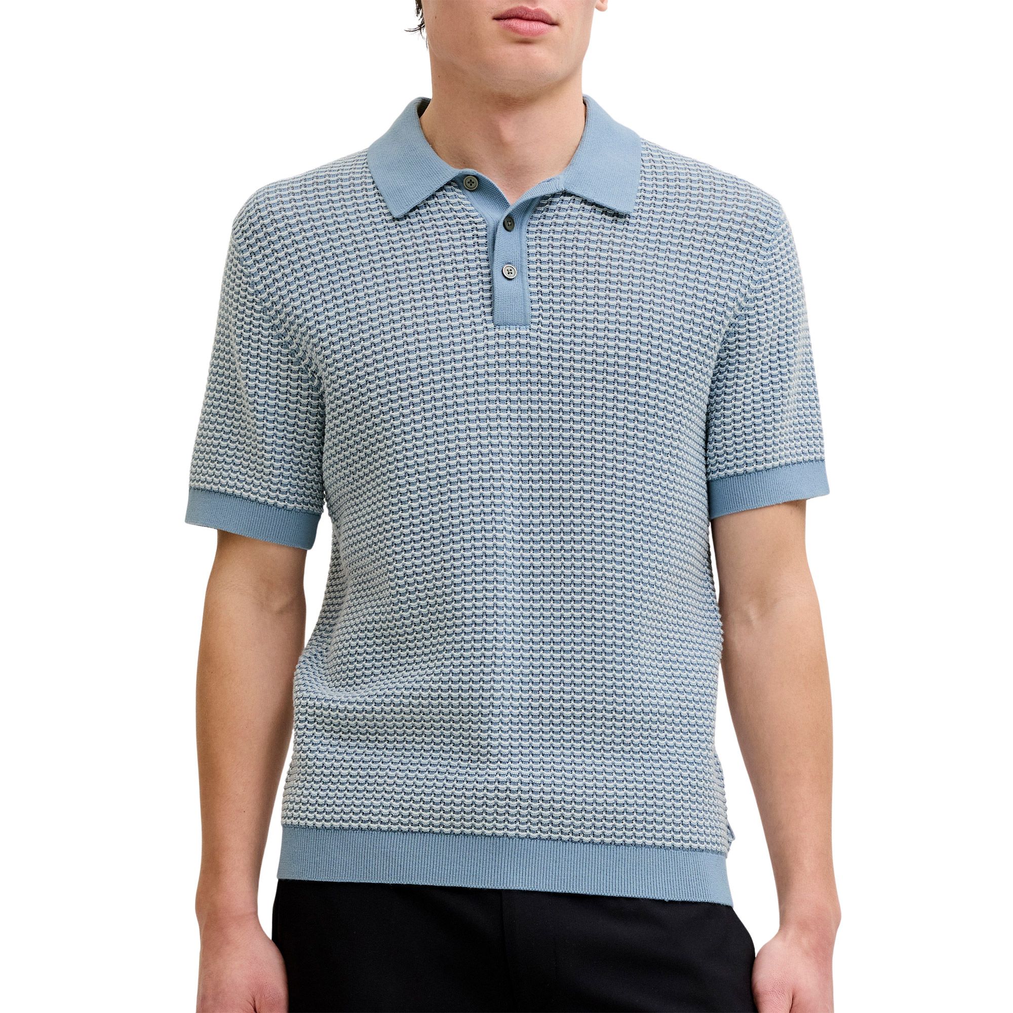 Jack &amp; Jones Blukingsley Knitted Polo Heren