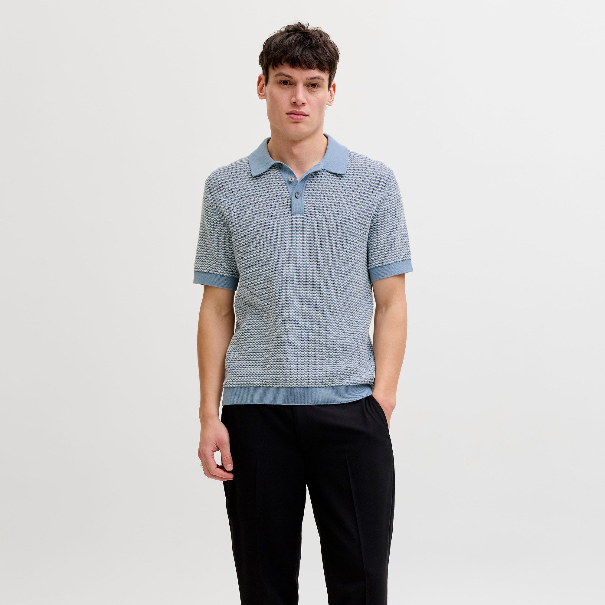 Jack & Jones Blukingsley Knitted Polo Heren