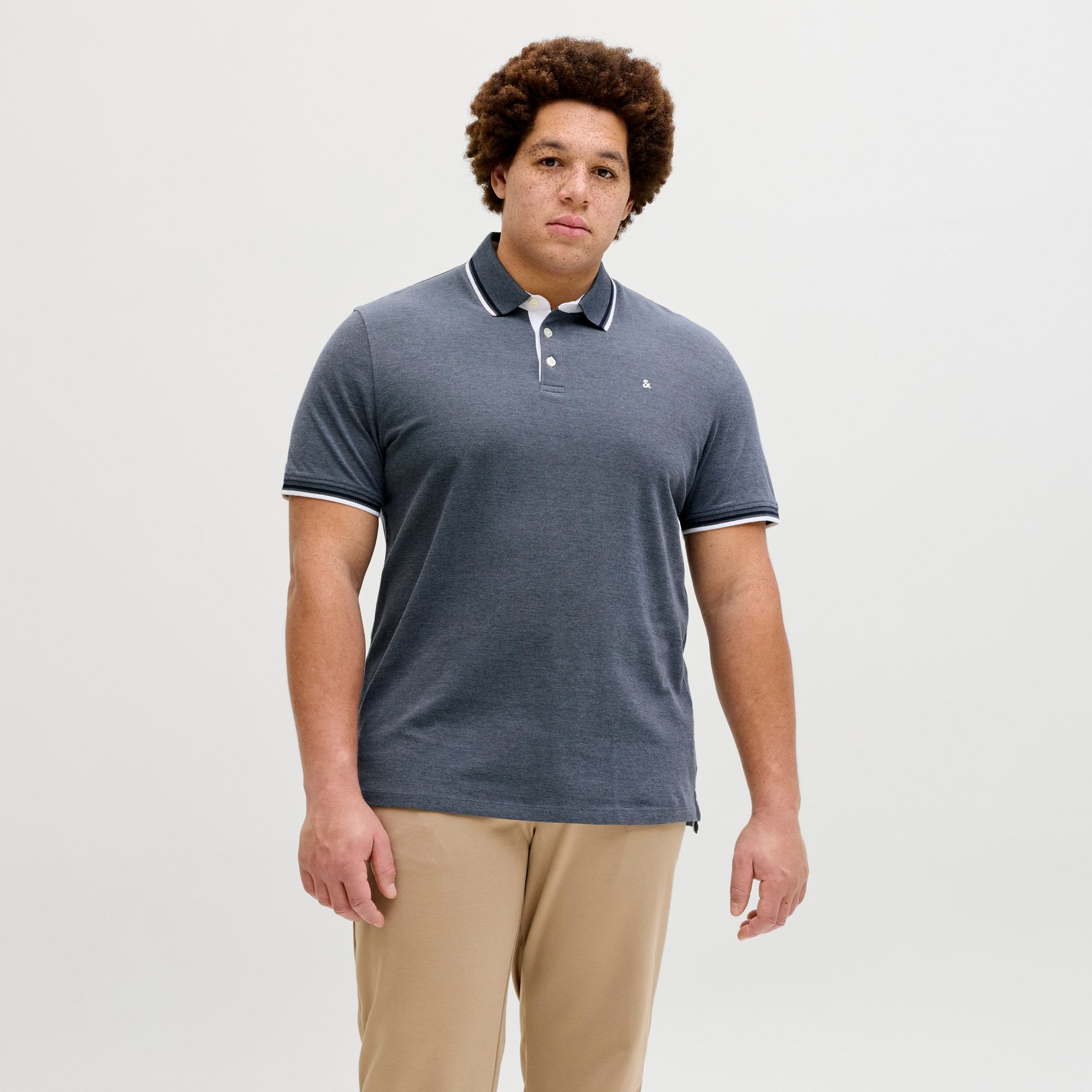 Jack & Jones Essentials Paulos Polo Heren (plussize)