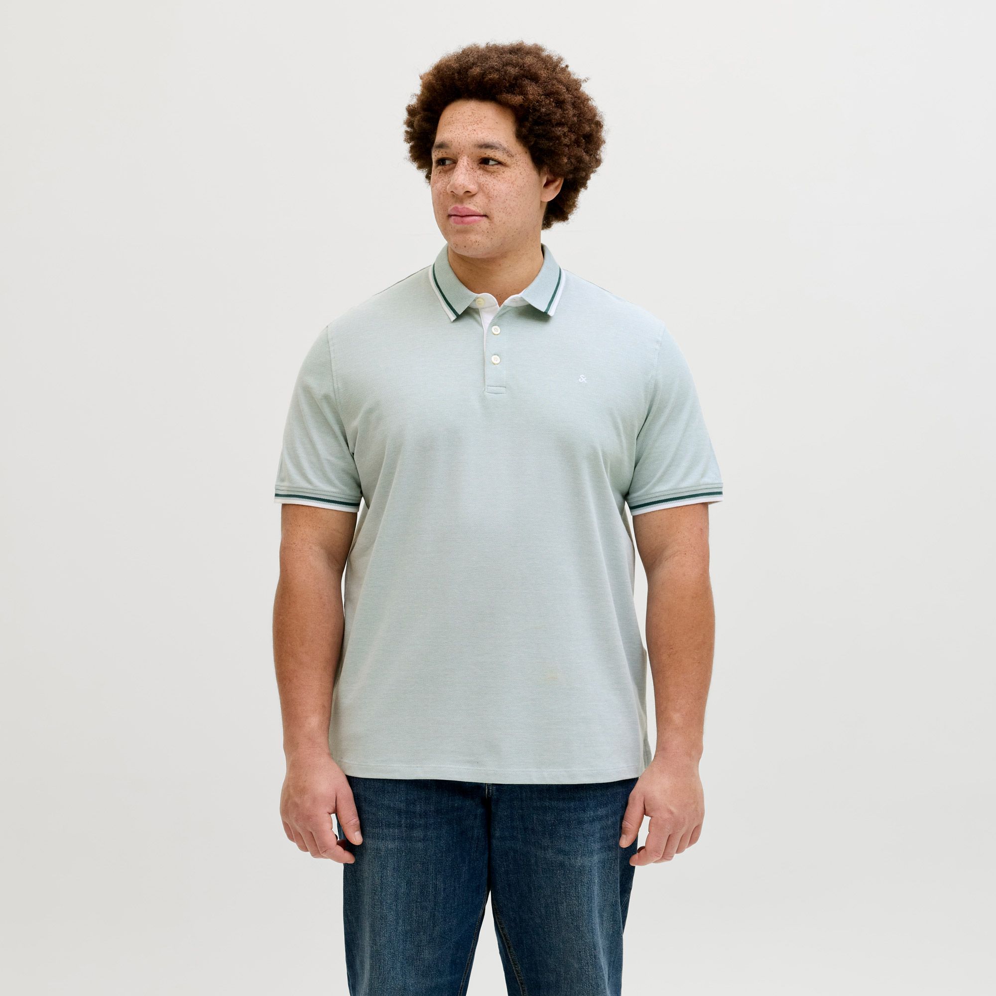 Jack & Jones Essentials Paulos Polo Heren (plussize)