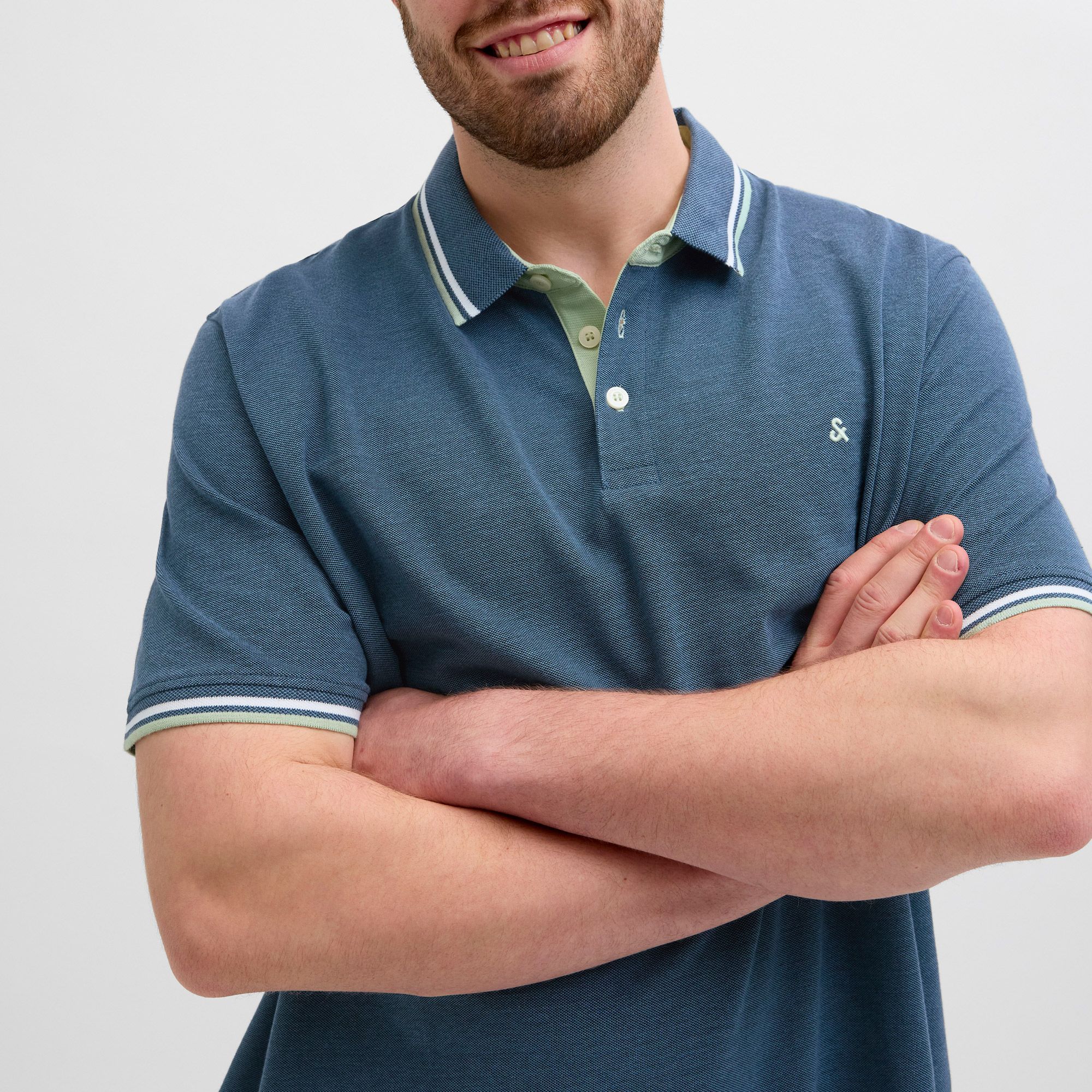 Jack & Jones Essentials Paulos Polo Heren (plussize)