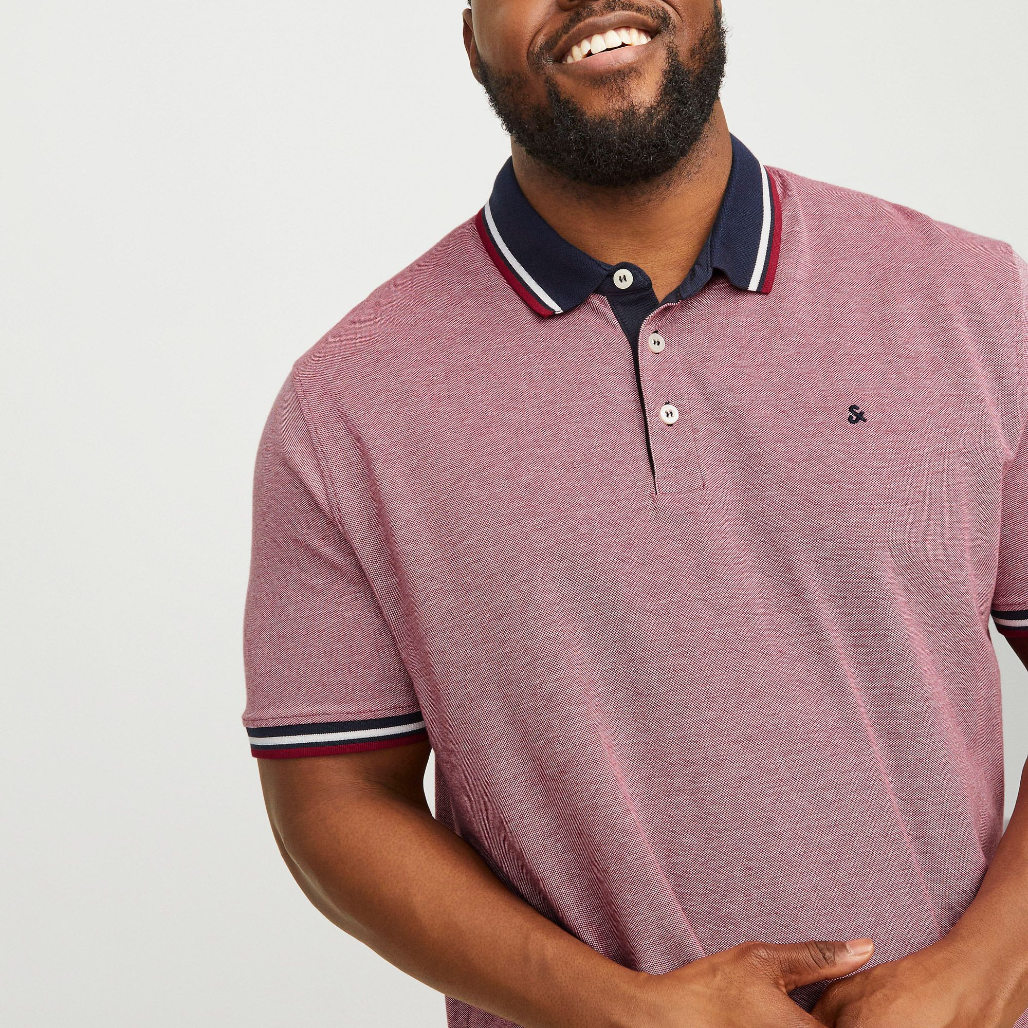 Polo T-shirt Jack & Jones Essentials Paulos SS Homme (plussize)