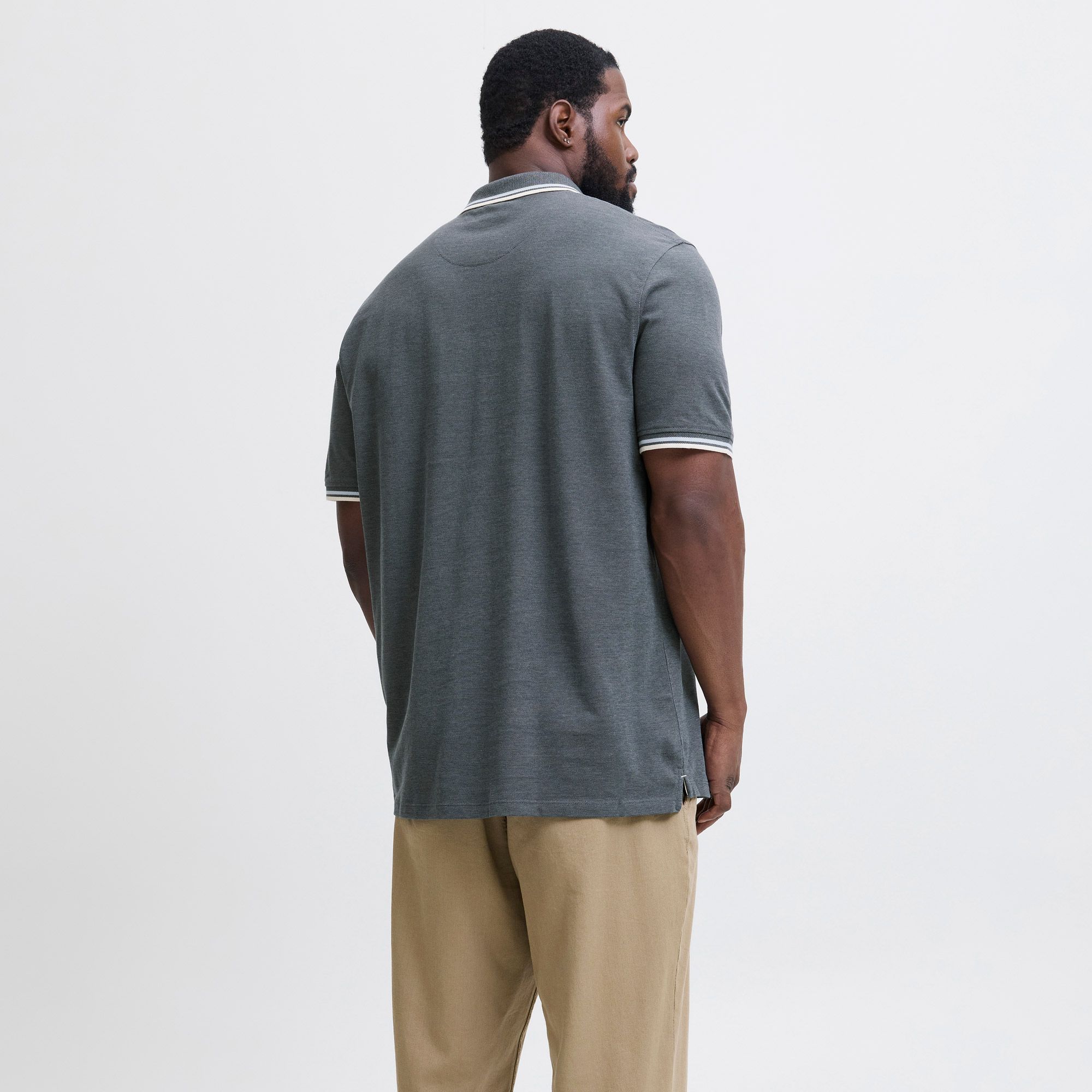 Polo T-shirt Jack & Jones Essentials Paulos Hommes (plussize)
