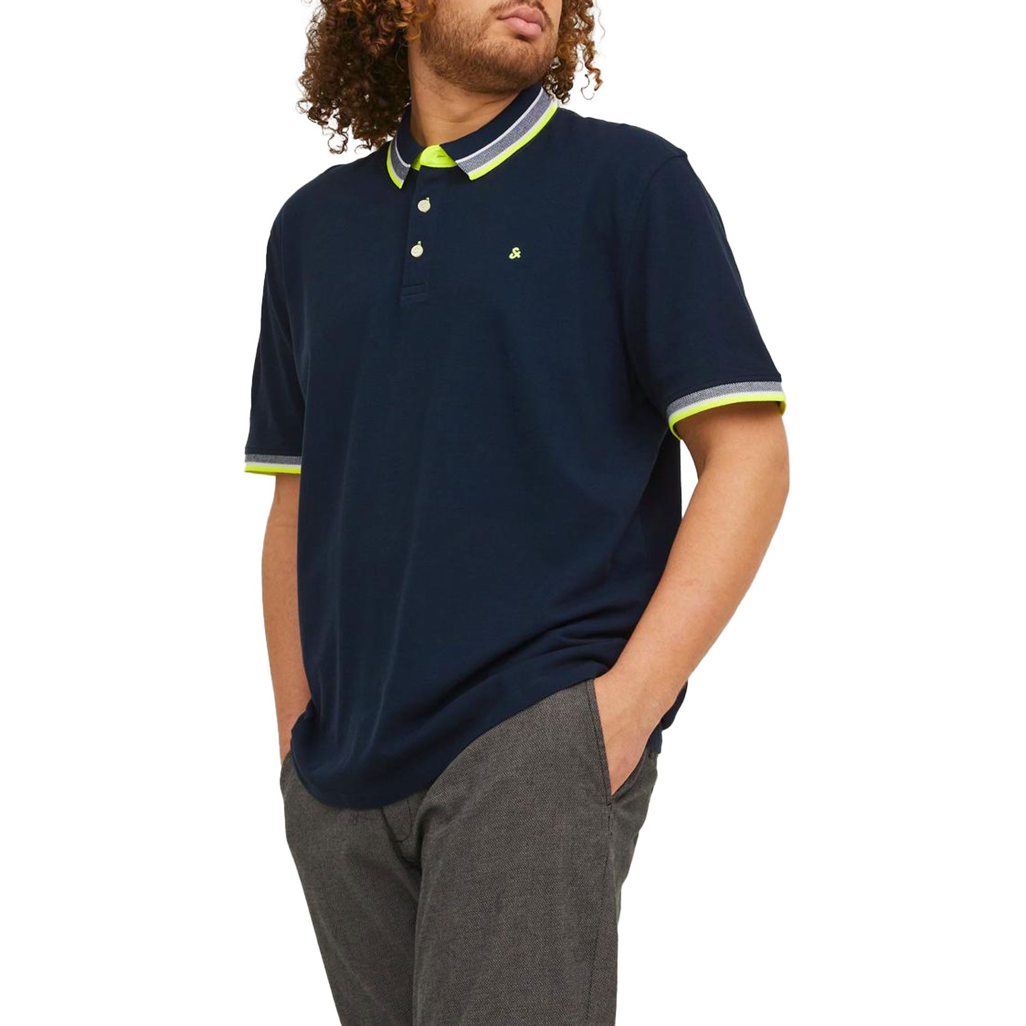 Jack & Jones Essentials Paulos Polo Heren (plussize)