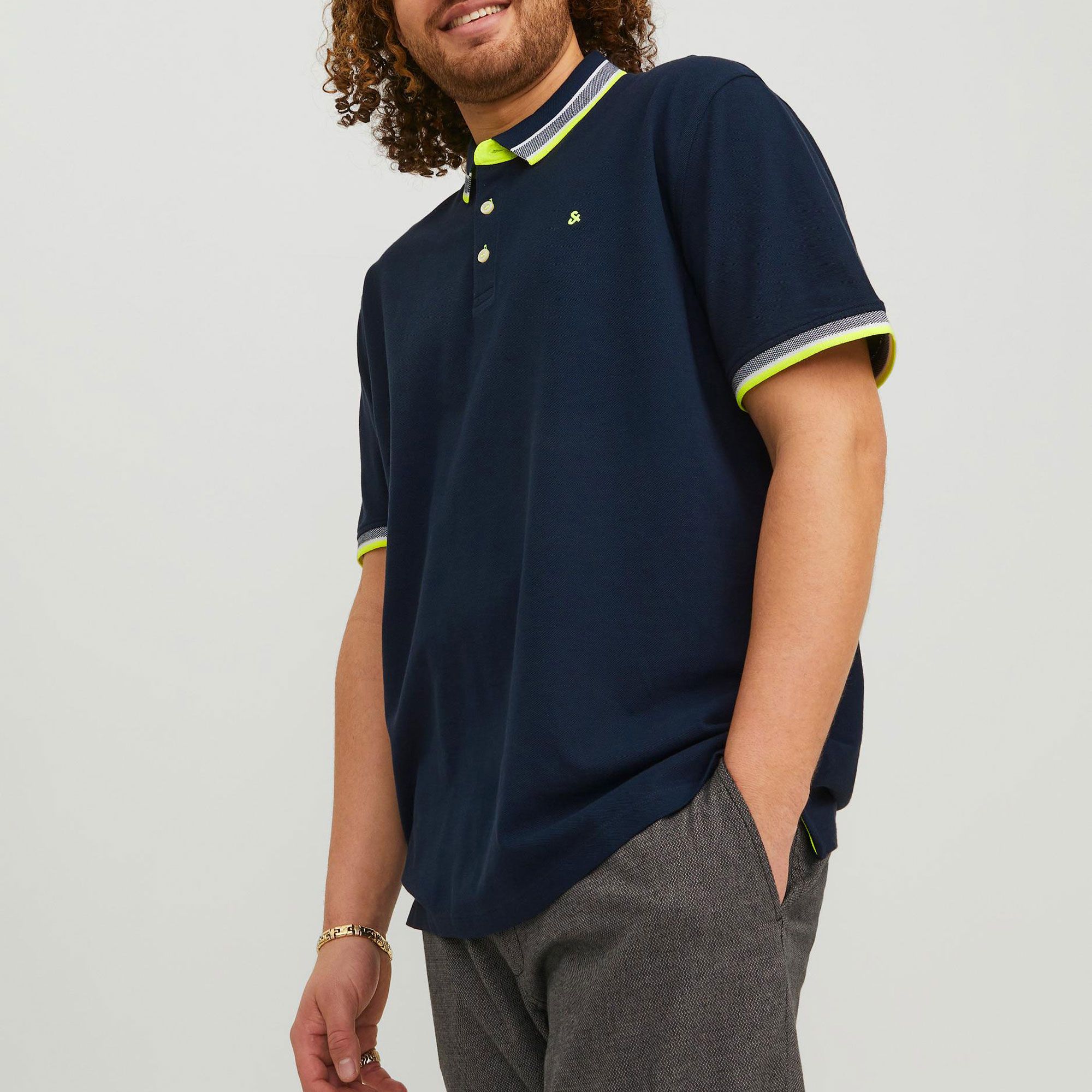 Jack & Jones Essentials Paulos Polo Heren (plussize)