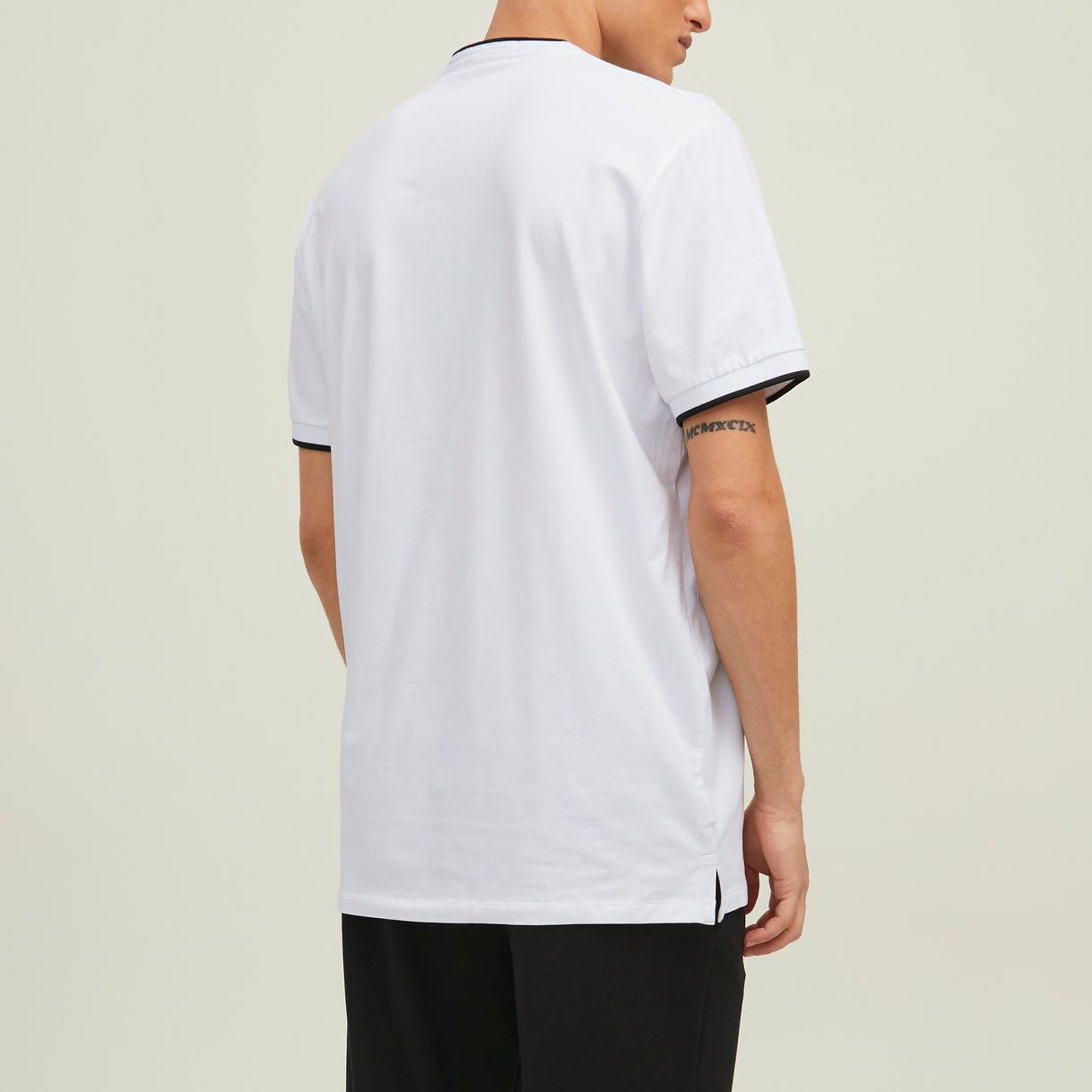 Jack & Jones Logo Spring Mao Polo Heren