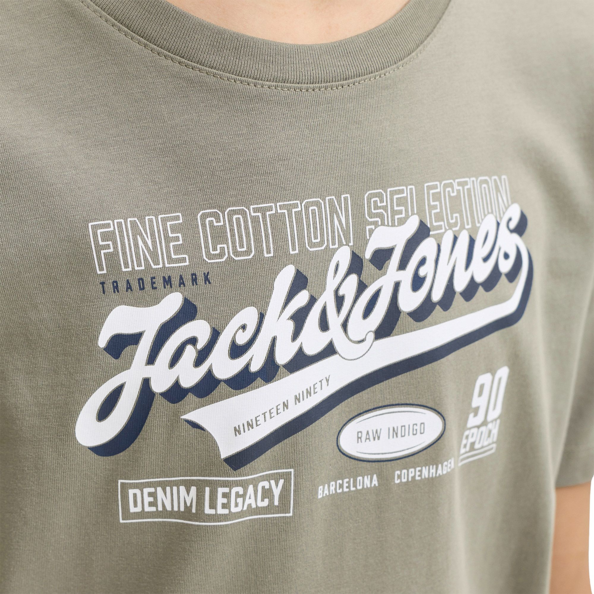 Shirt Jack & Jones Logo SS 2 Col Enfants