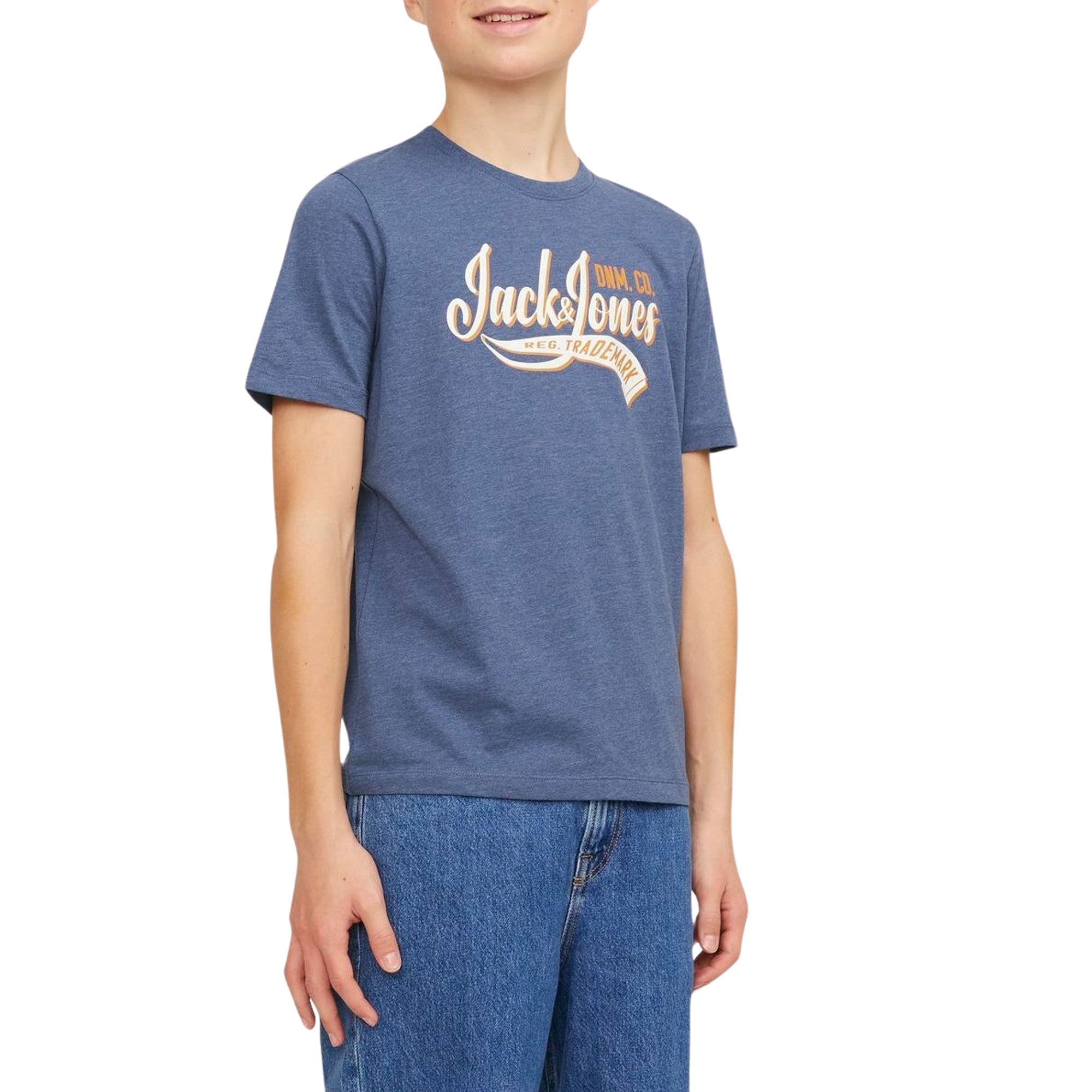 T-shirt Jack & Jones Essentials Logo SS Crew Enfants