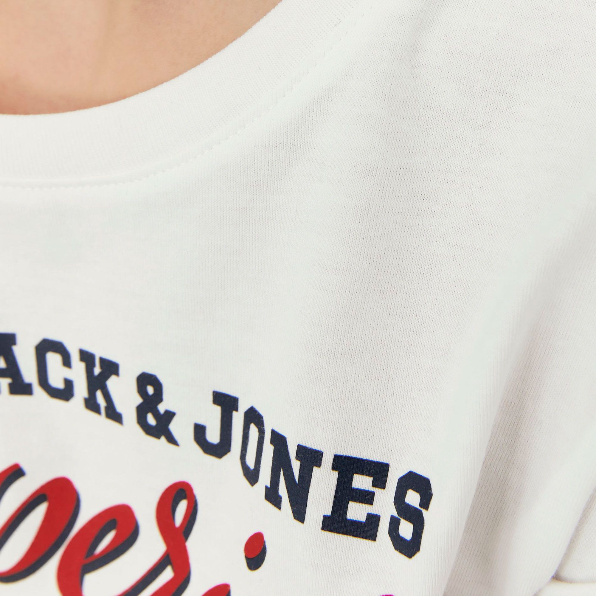Jack & Jones Essentials Logo SS Crew Shirt Junior
