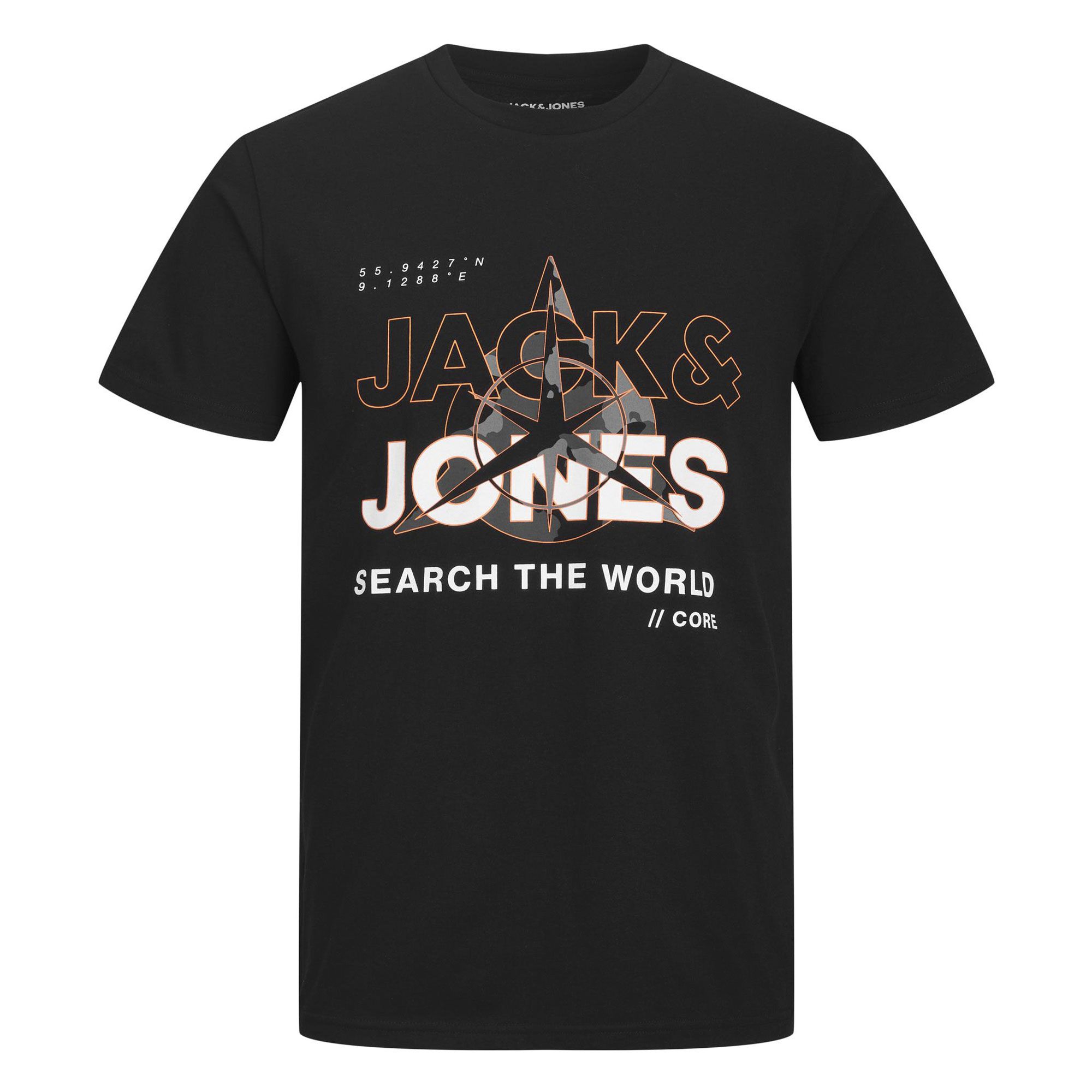 Jack & Jones Core Hunt SS Crew Shirt Junior (2-pack)