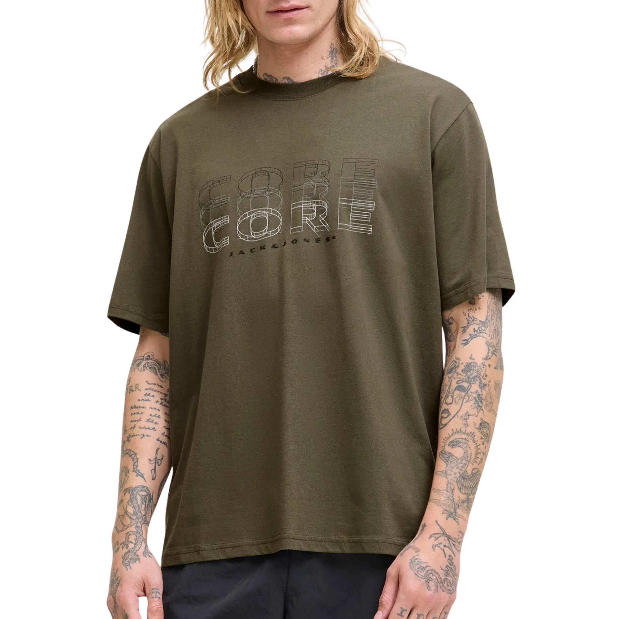Jack & Jones Fusion Big Branding Shirt Heren 