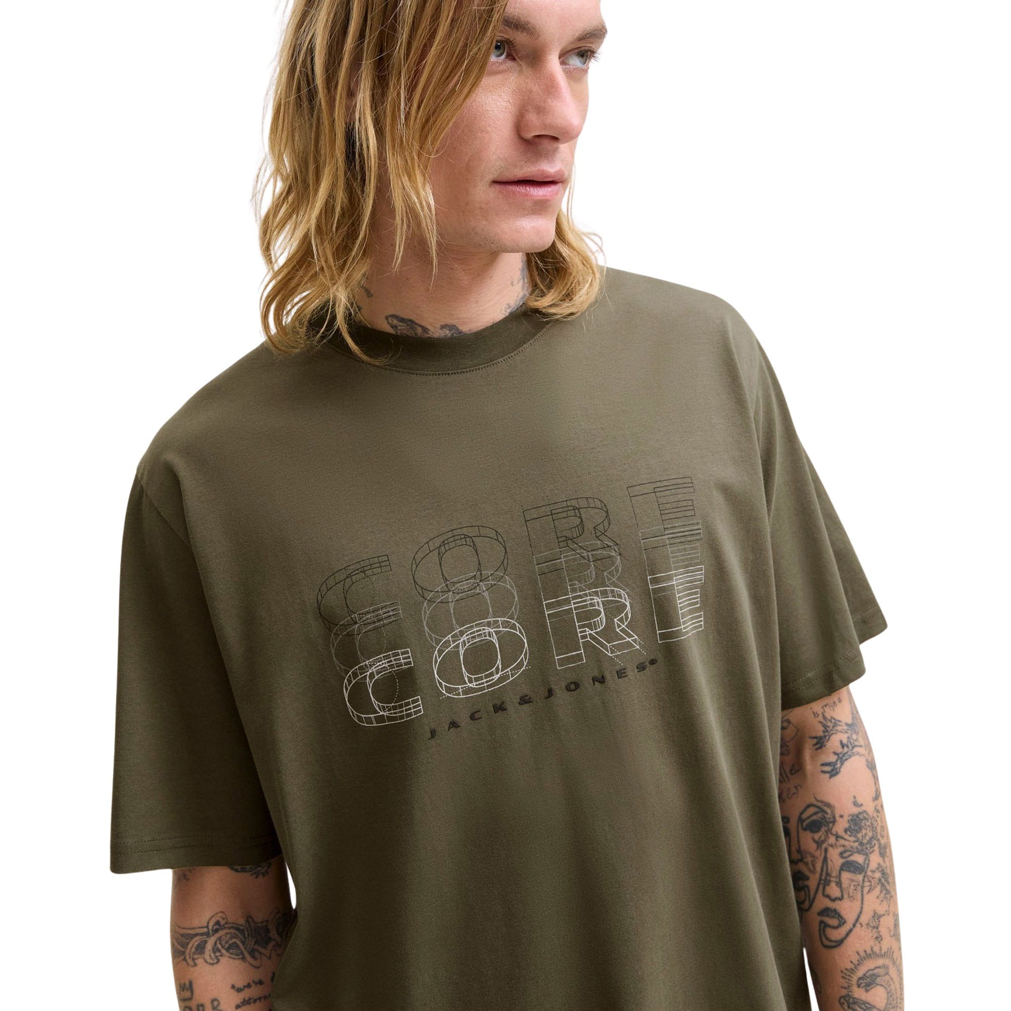 Jack & Jones Fusion Big Branding Shirt Heren 